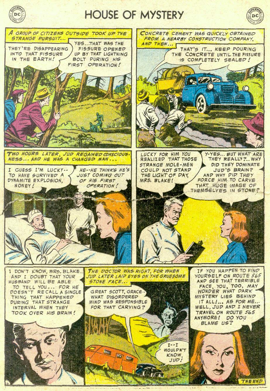 Read online House of Mystery (1951) comic -  Issue #47 - 16