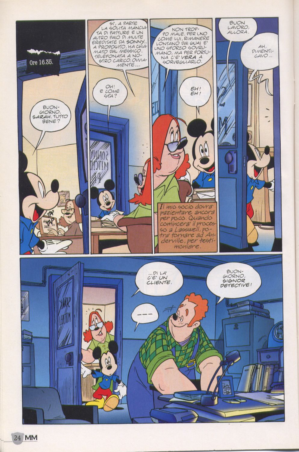 Read online Mickey Mouse Mystery Magazine comic -  Issue #3 - 24