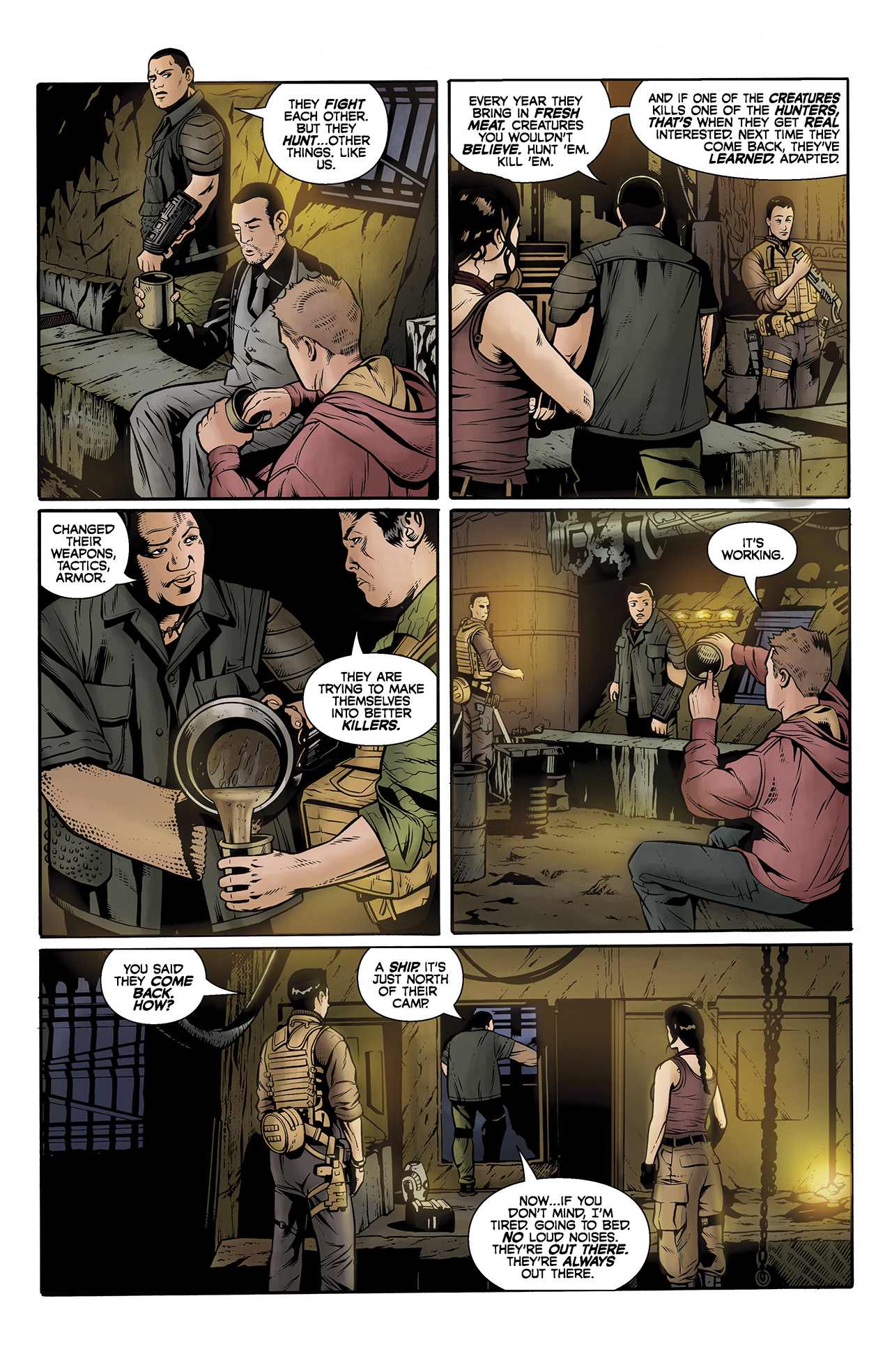 Read online Predators Film Adaptation comic -  Issue # Full - 41
