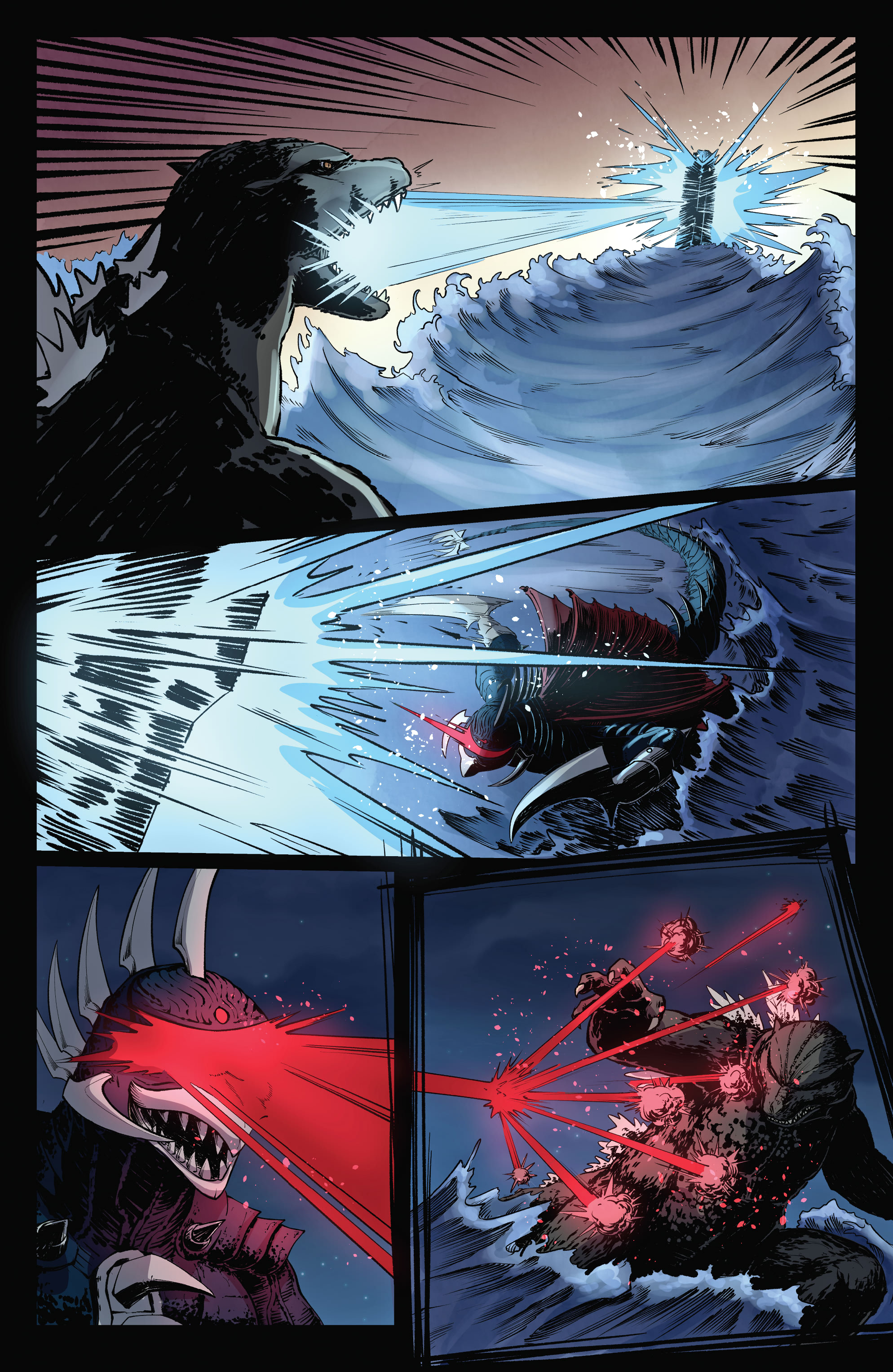 Read online Godzilla Rivals: Vs. Gigan comic -  Issue # Full - 13