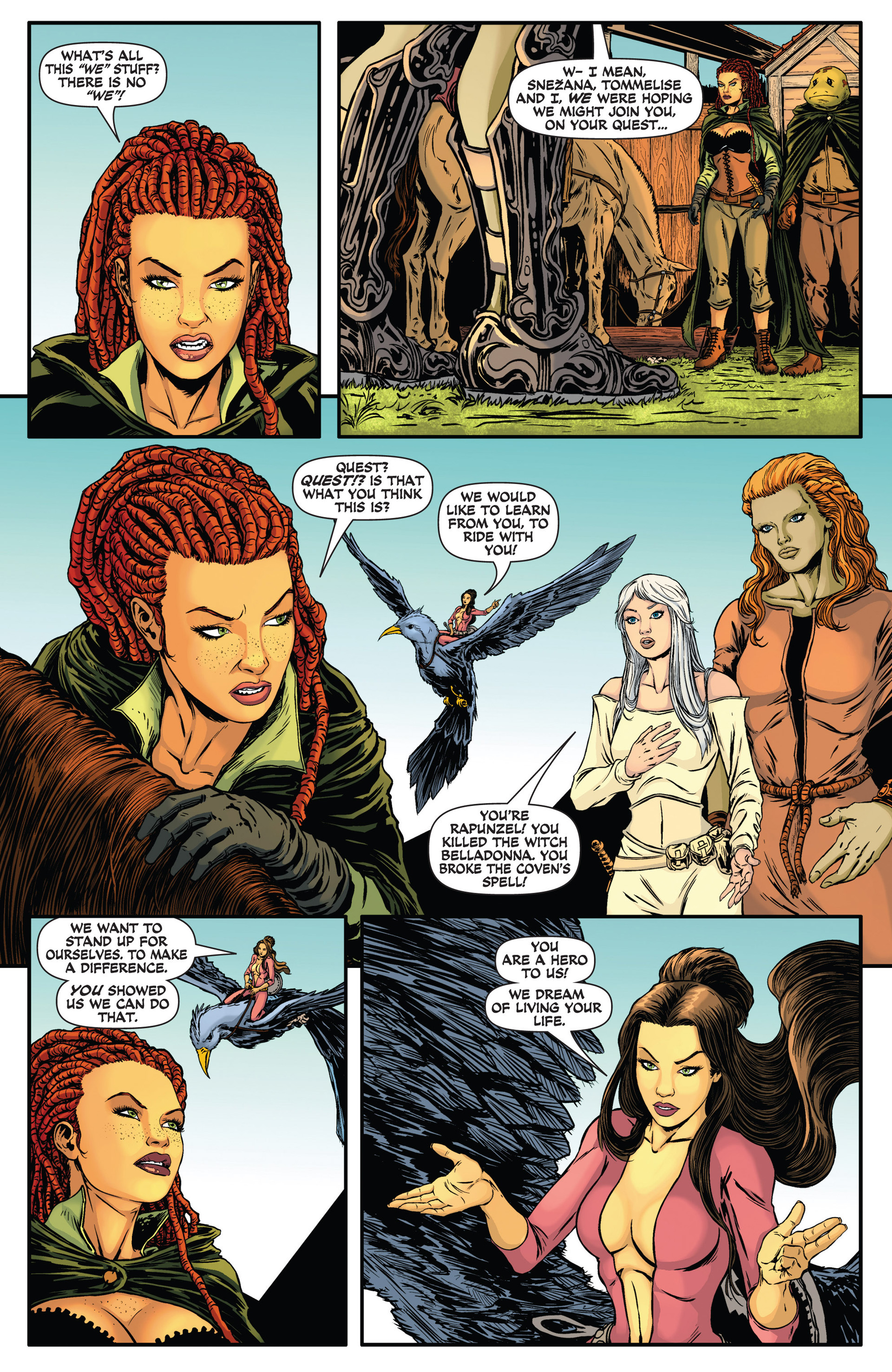 Read online Damsels comic -  Issue #9 - 22