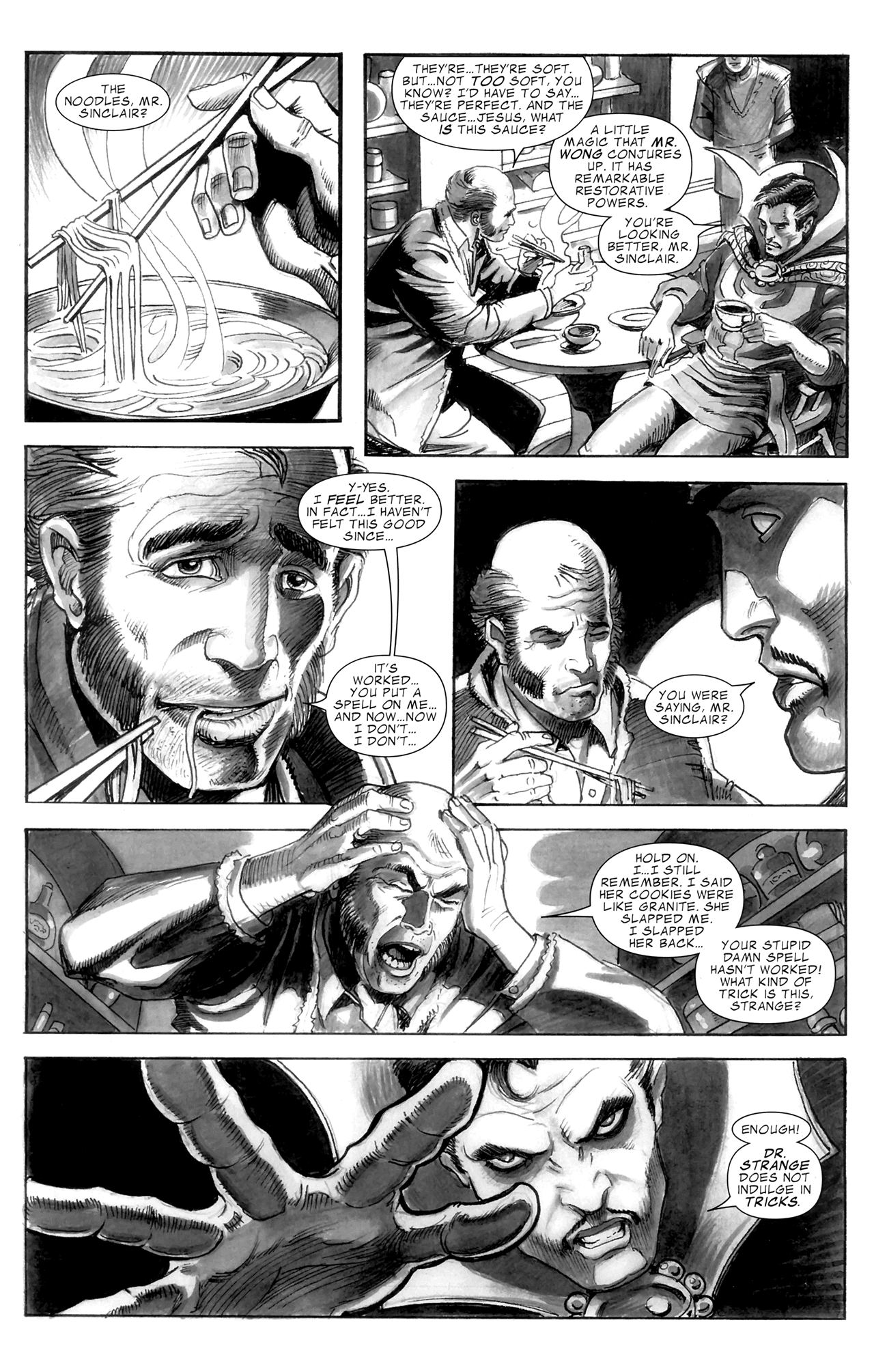 Read online The Mystic Hands of Dr. Strange (B&W) comic -  Issue # Full - 33