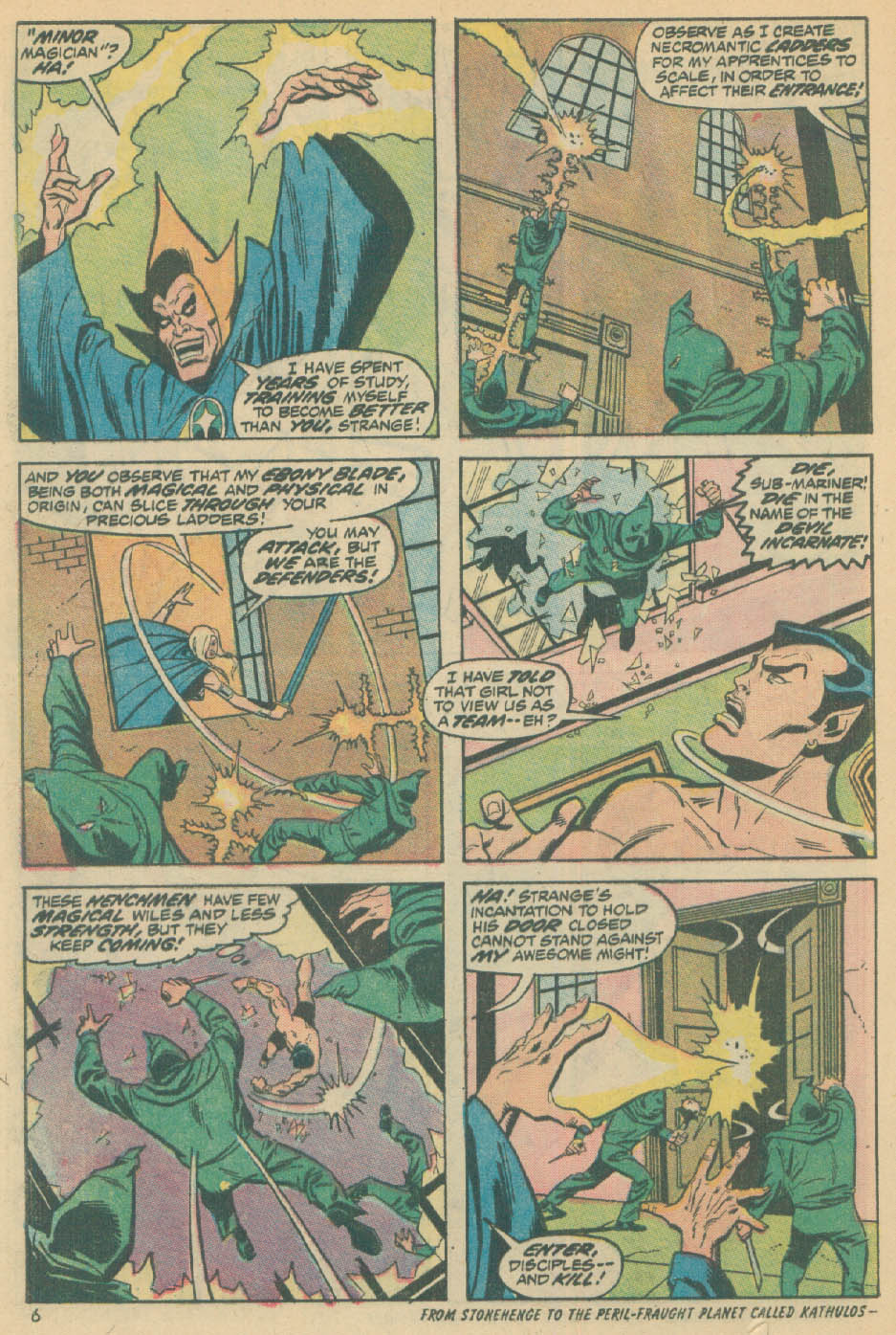 The Defenders (1972) Issue #6 #7 - English 6