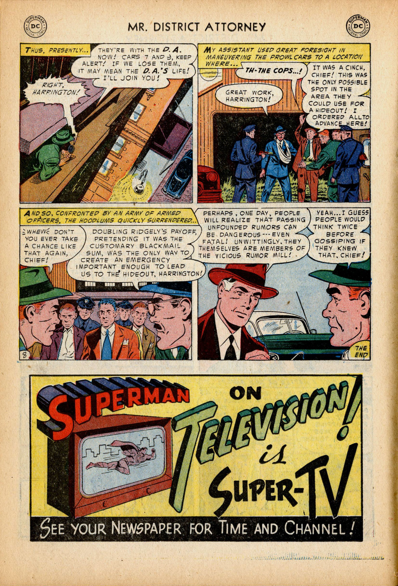 Read online Mr. District Attorney comic -  Issue #36 - 18