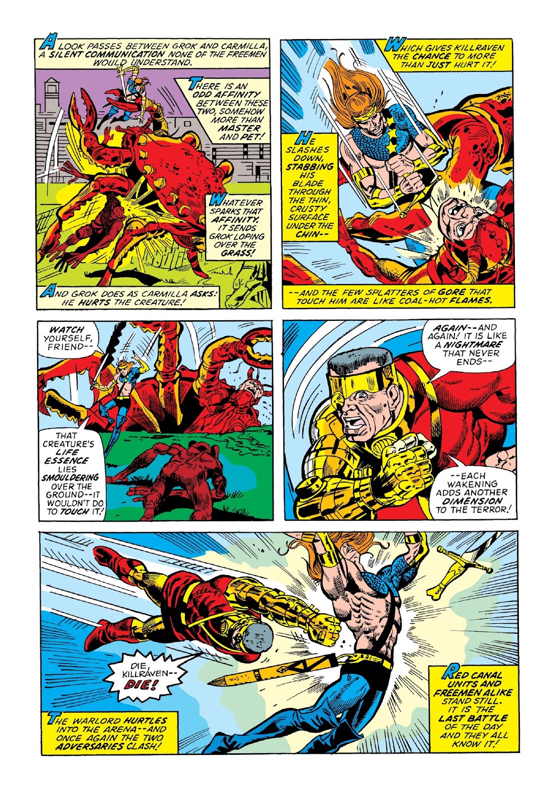 Marvel Masterworks: Killraven issue TPB 1 (Part 1) - Page 91