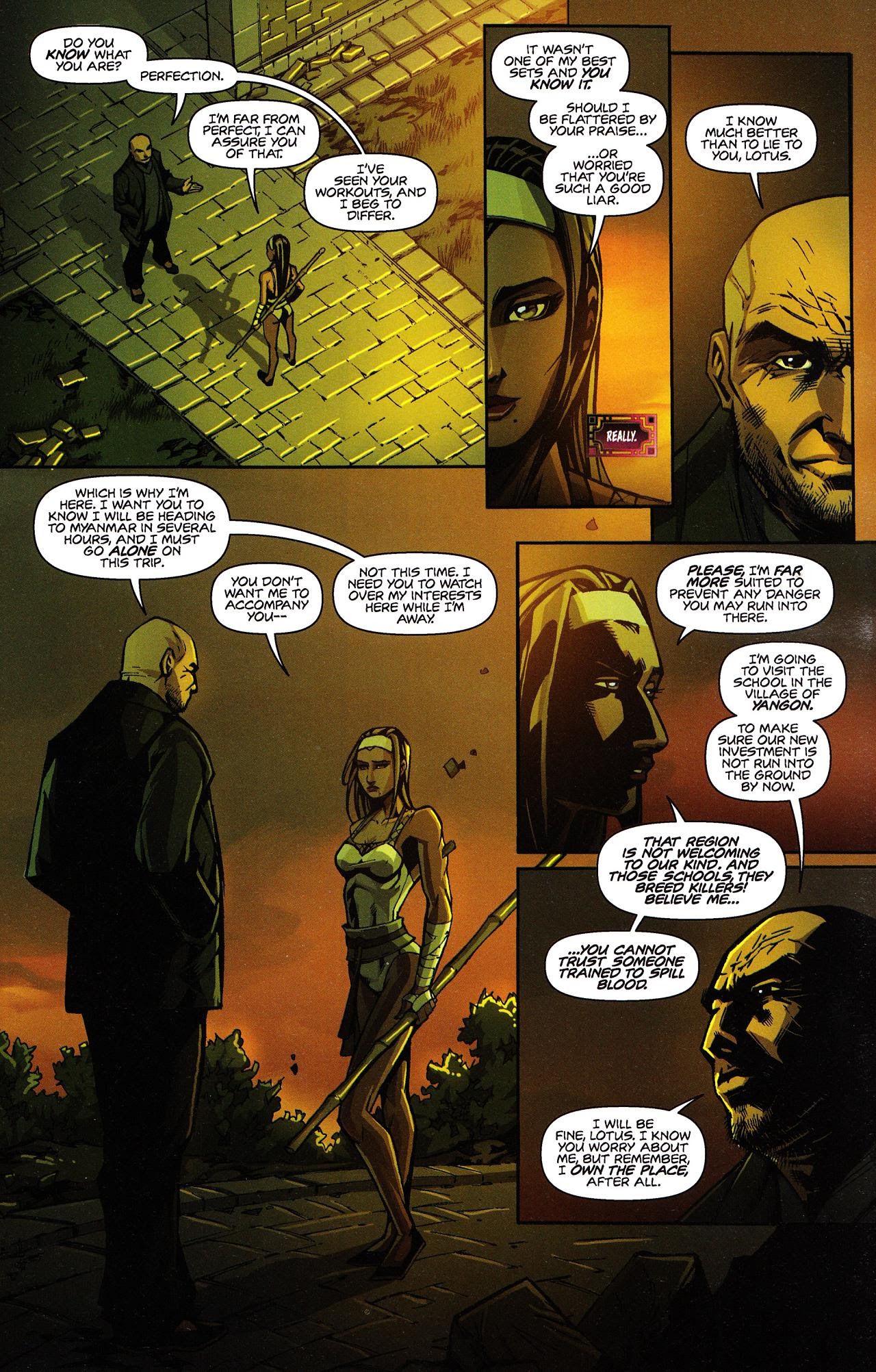 Read online Executive Assistant Lotus comic -  Issue #2 - 12