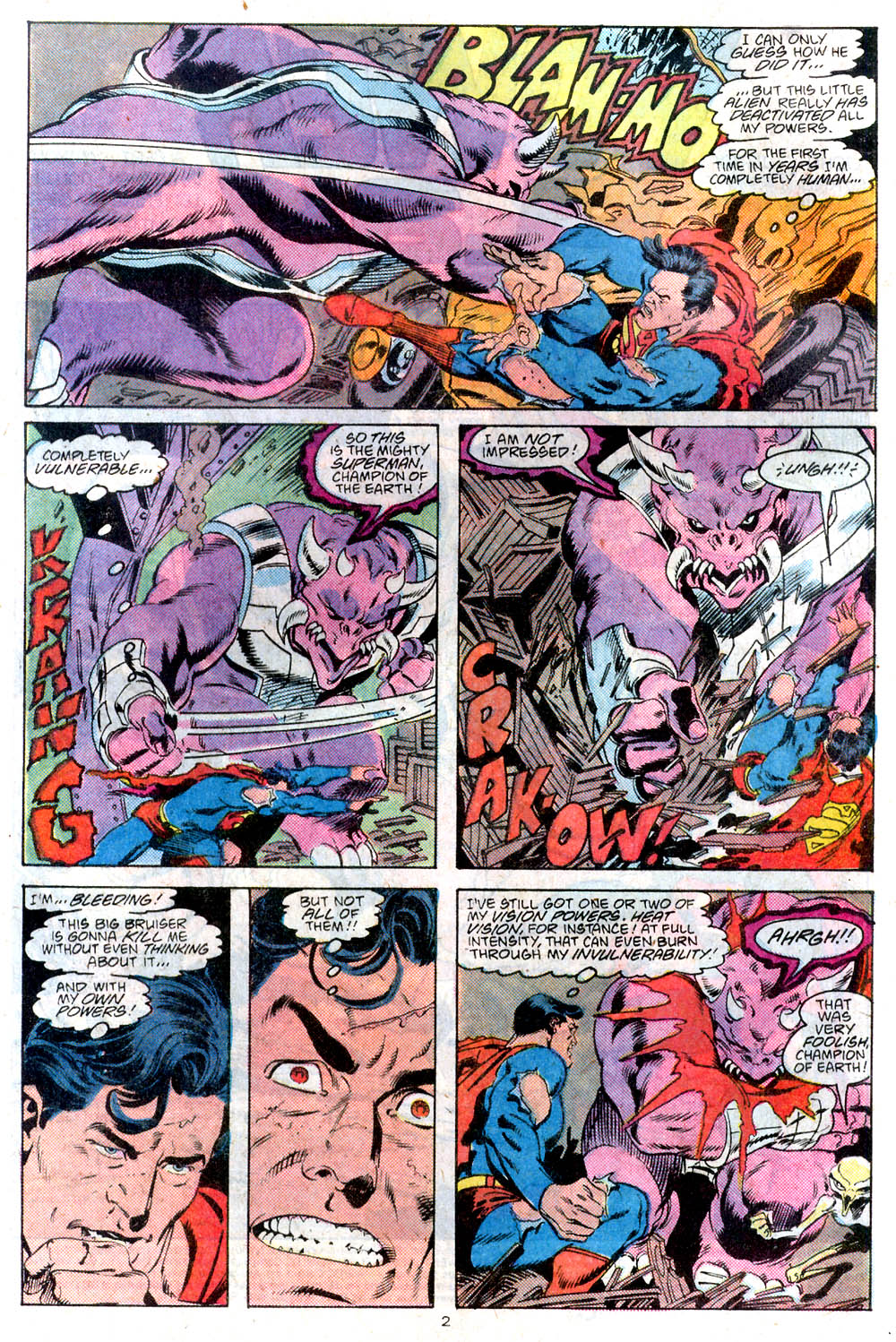 Read online Adventures of Superman (1987) comic -  Issue #442 - 3