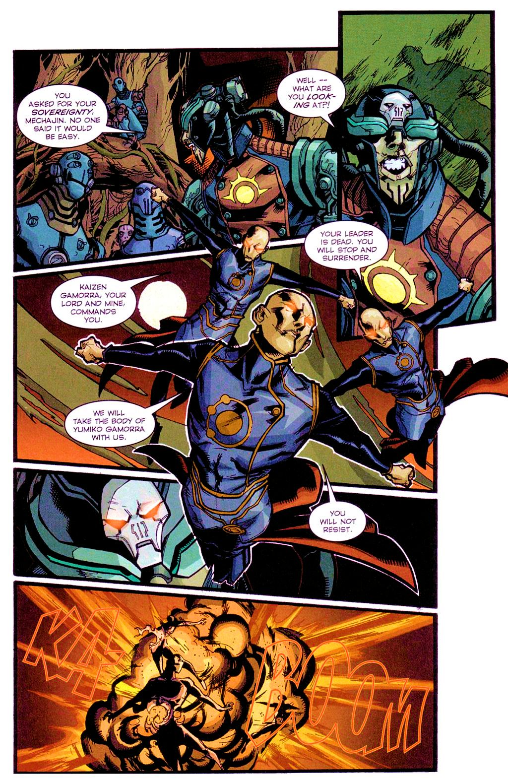 Read online Cybernary 2.0 comic -  Issue #6 - 11