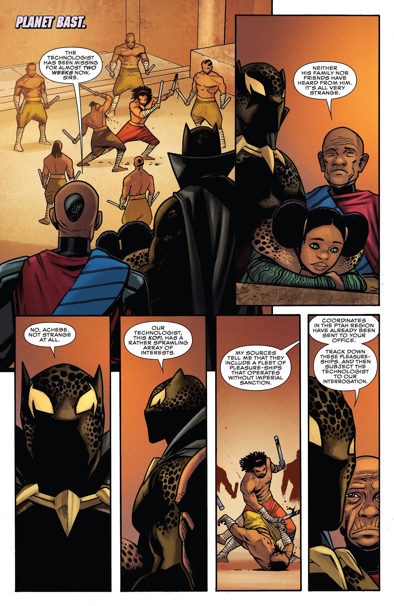 Read online Black Panther (2018) comic -  Issue #7 - 22