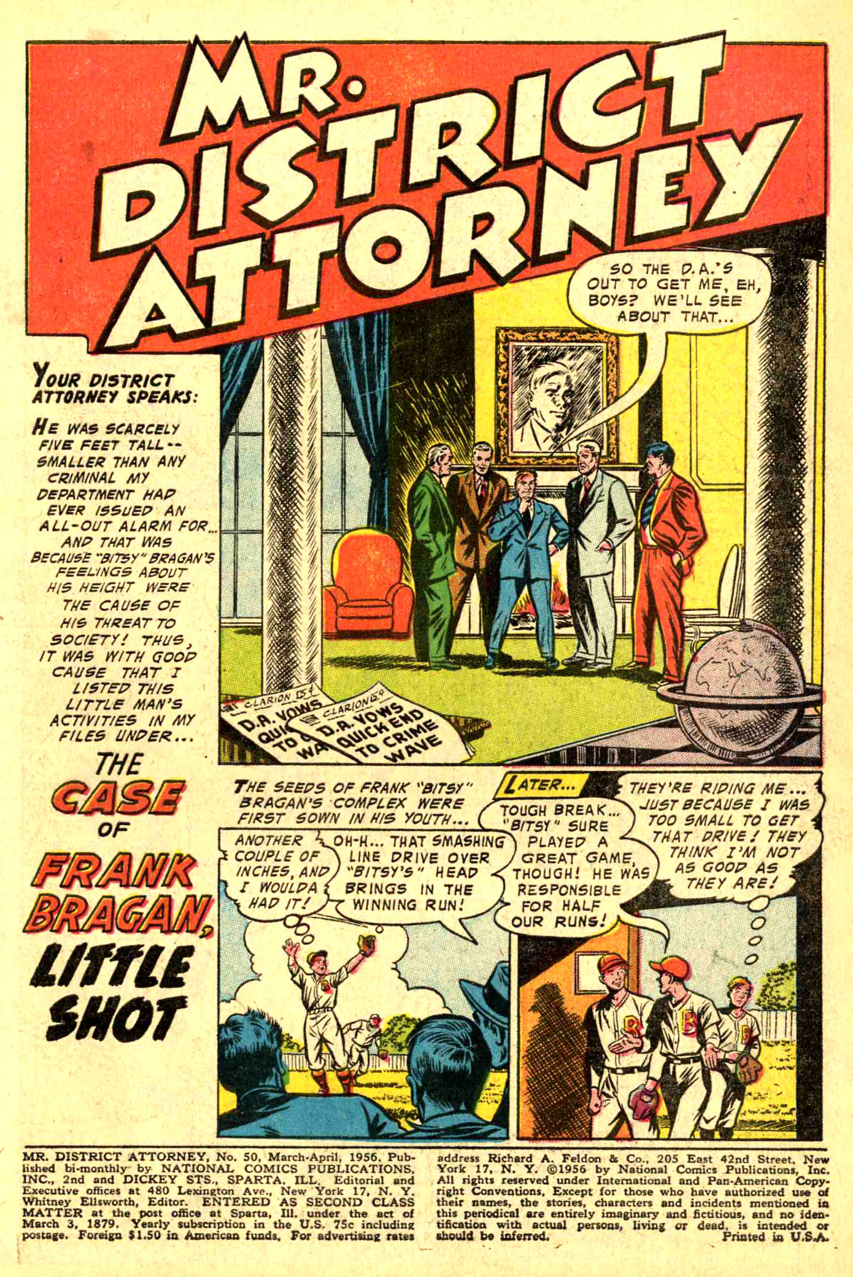 Read online Mr. District Attorney comic -  Issue #50 - 3