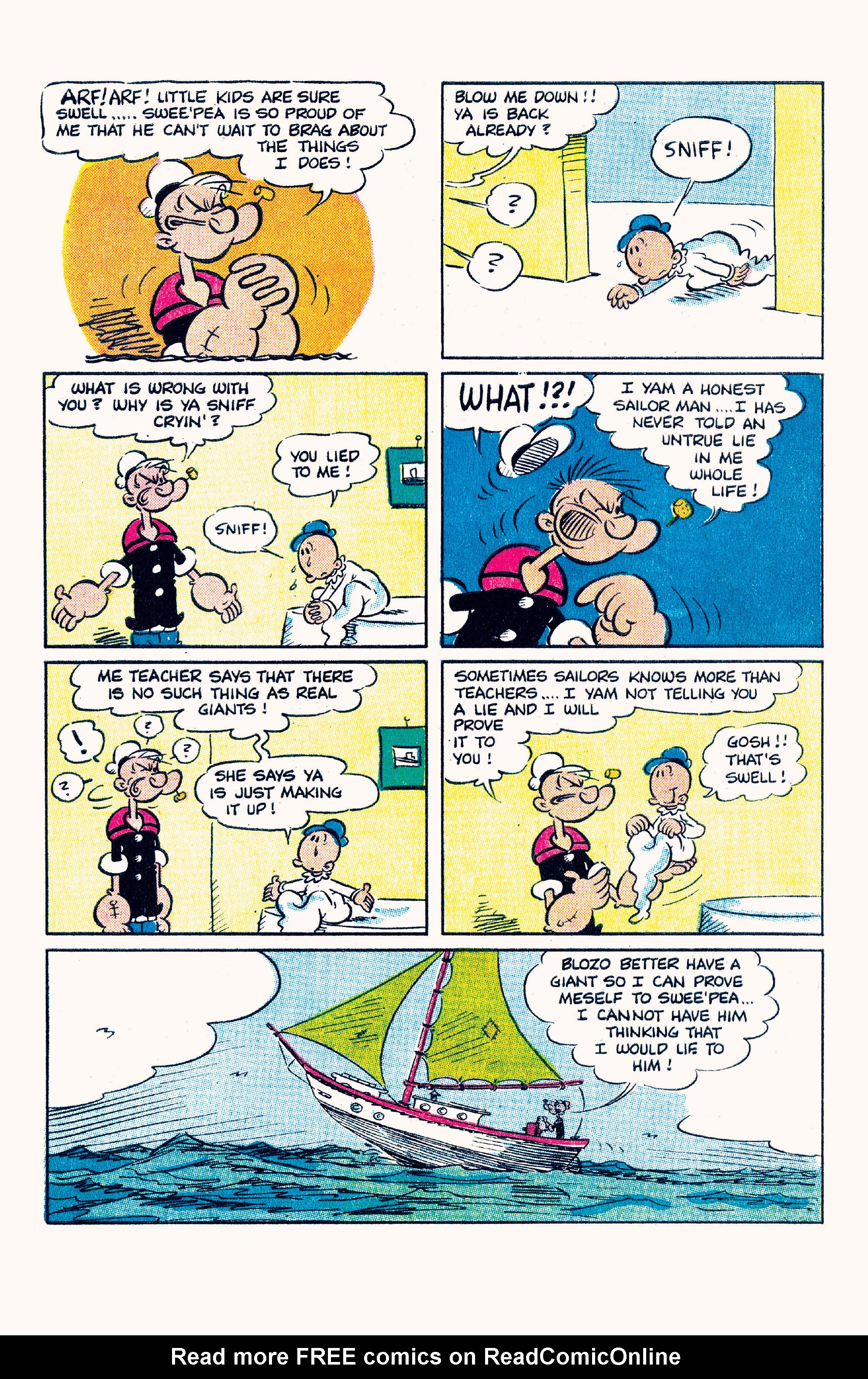 Read online Classic Popeye comic -  Issue #51 - 4