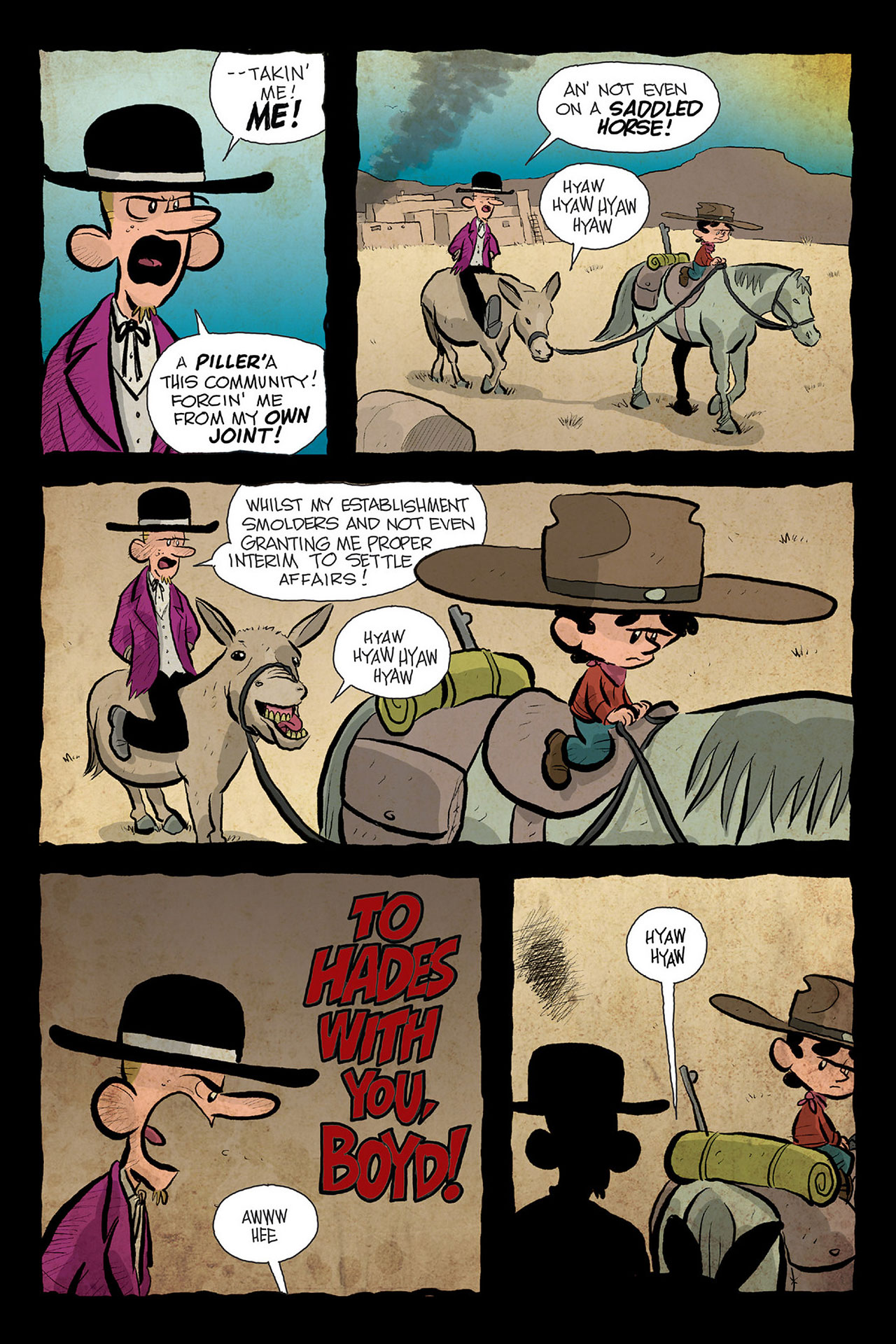 Read online Cow Boy comic -  Issue #4 - 16