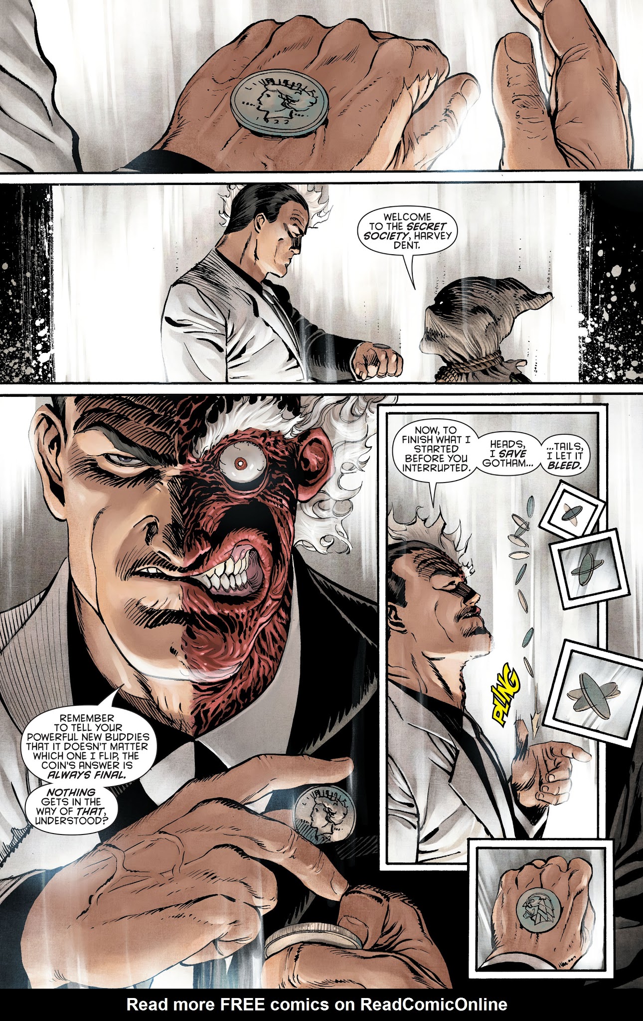 Read online Two-Face: A Celebration of 75 Years comic -  Issue # TPB - 370