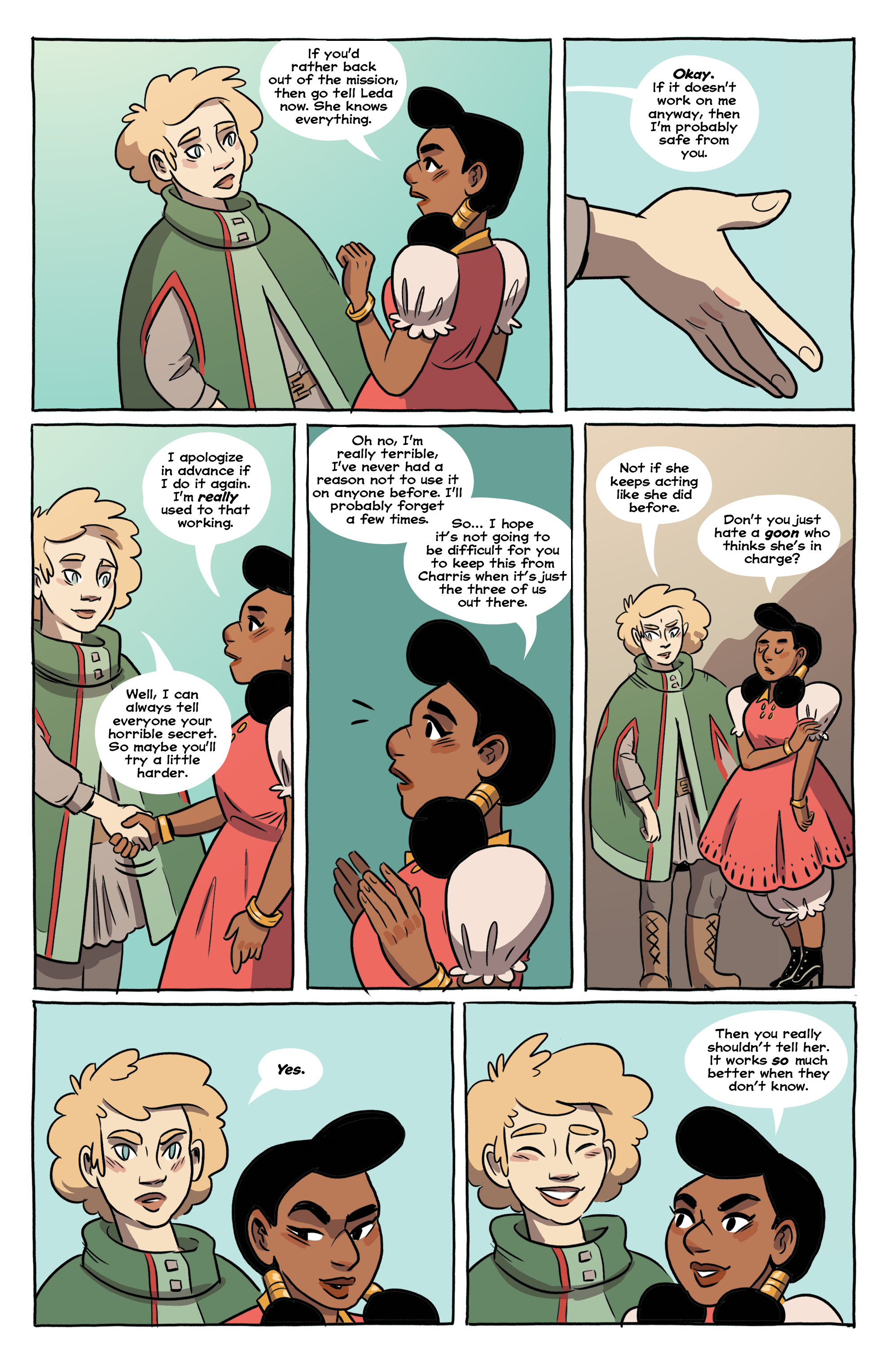 Read online The Castoffs comic -  Issue #1 - 14