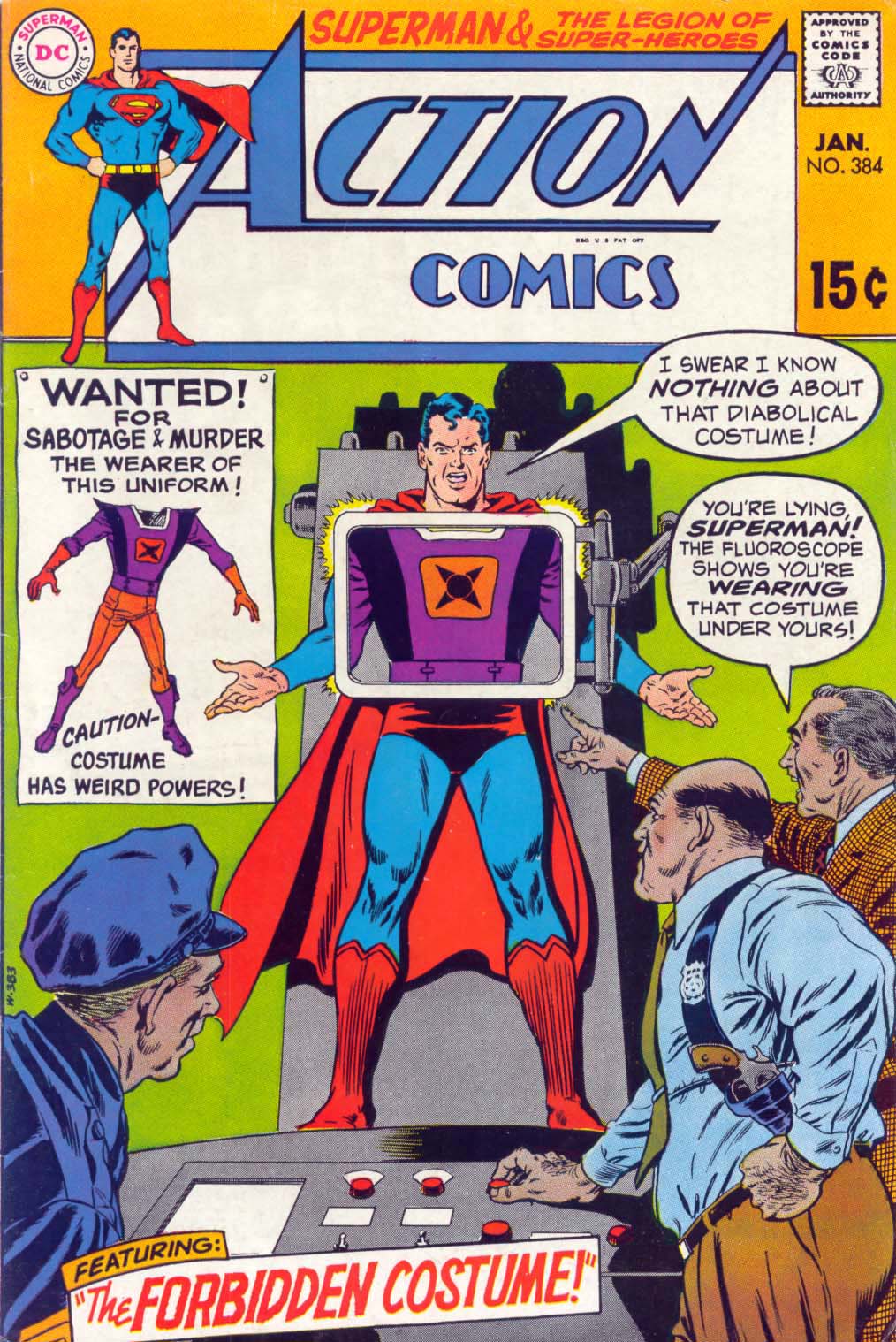 Read online Action Comics (1938) comic -  Issue #384 - 1