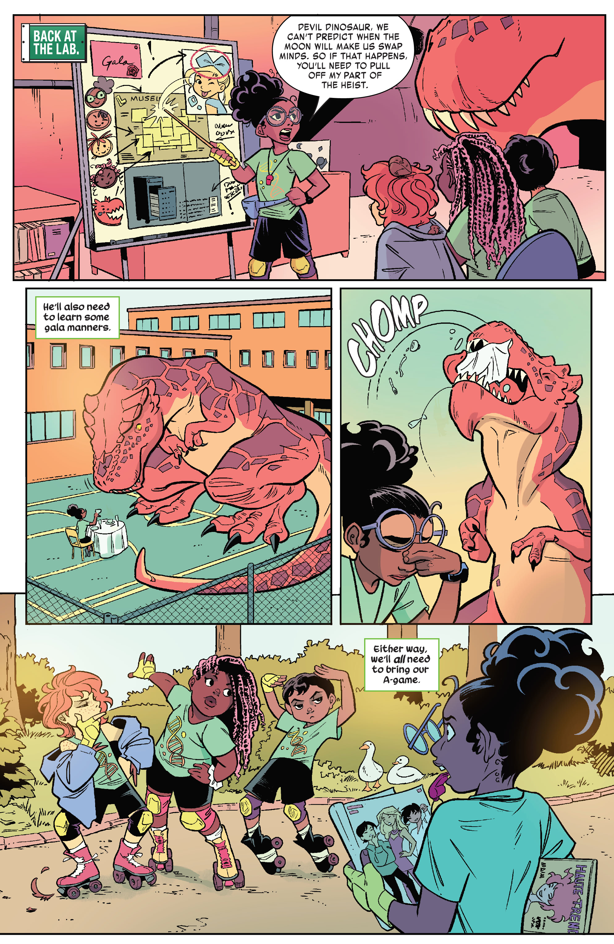 Read online Moon Girl and Devil Dinosaur (2022) comic -  Issue #5 - 9