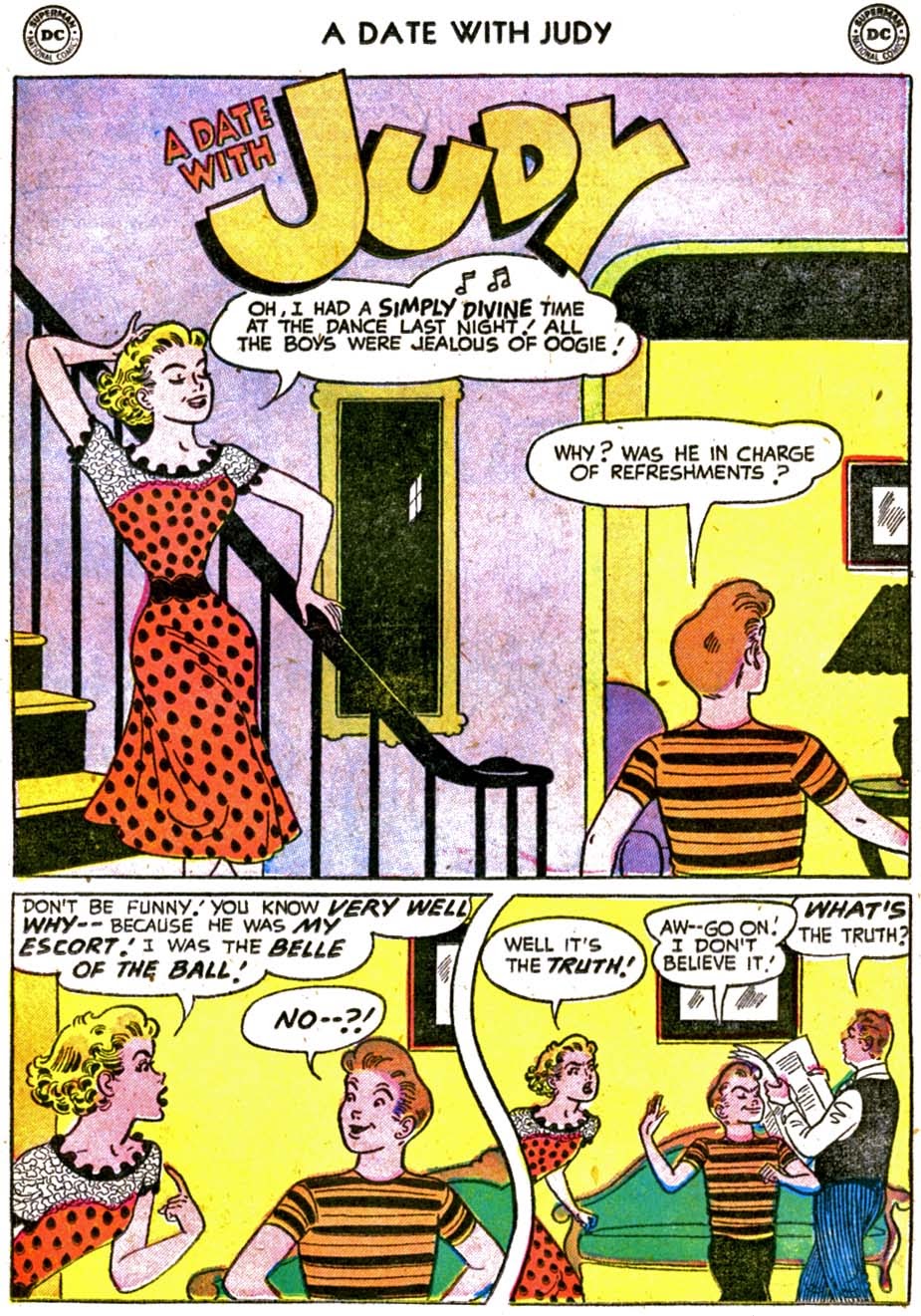 Read online A Date with Judy comic -  Issue #47 - 25