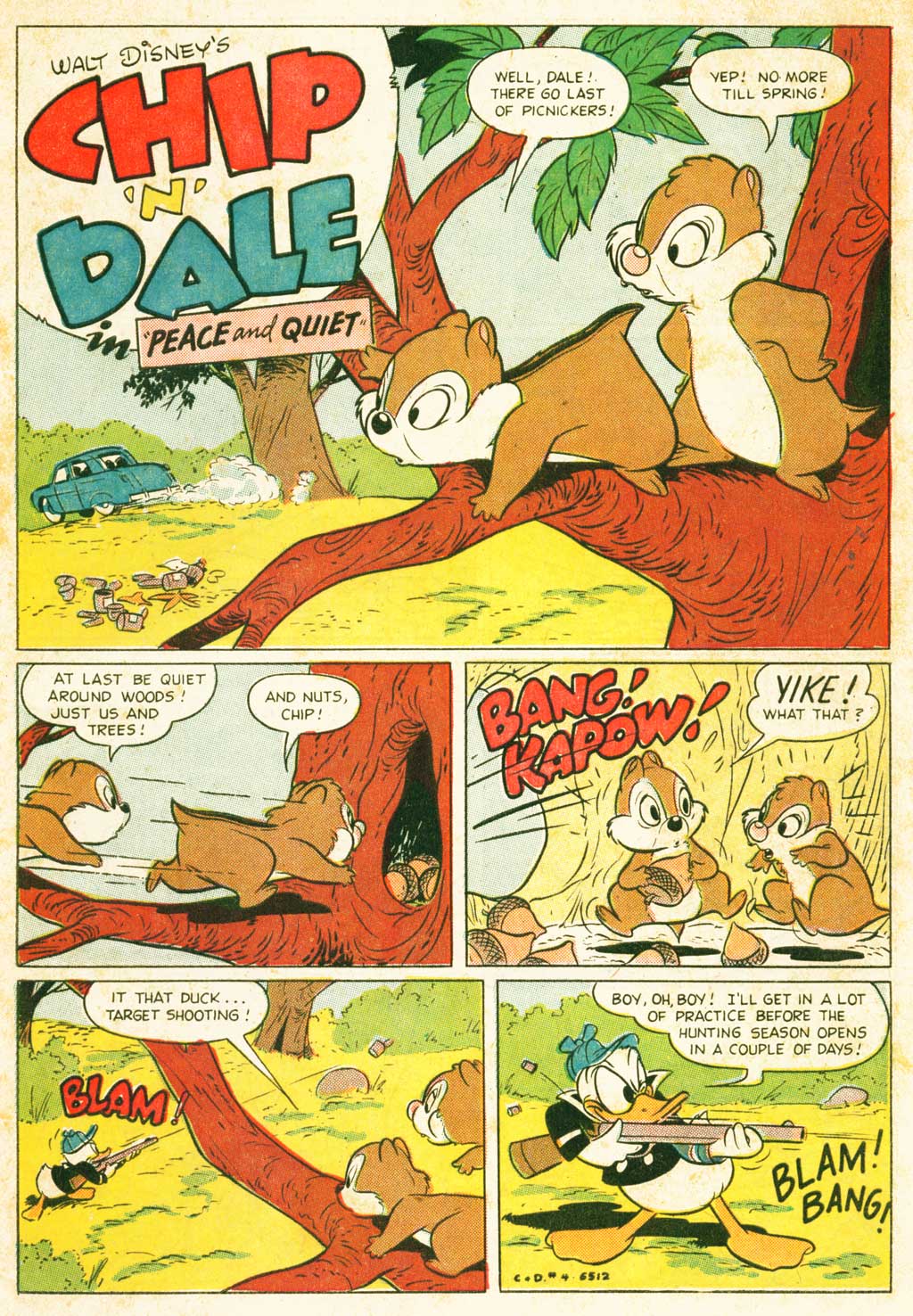 Read online Walt Disney's Chip 'N' Dale comic -  Issue #4 - 3