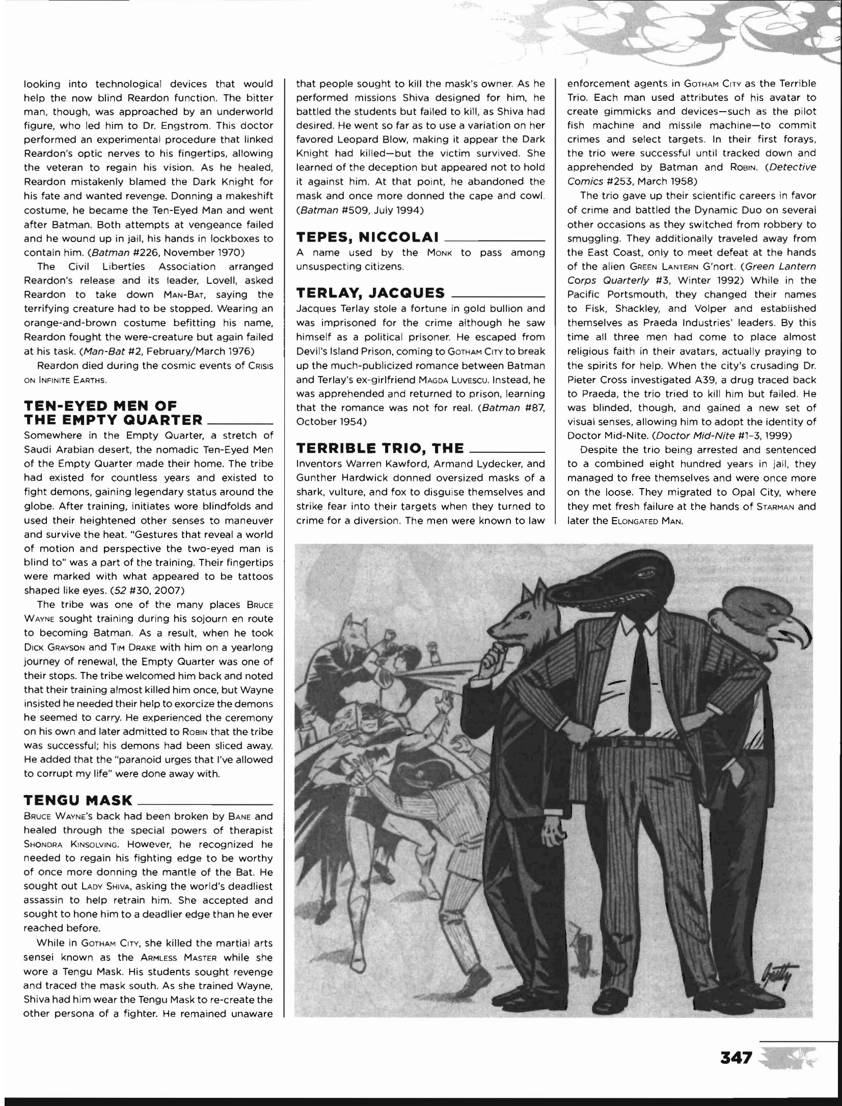 Read online The Essential Batman Encyclopedia comic -  Issue # TPB (Part 4) - 59