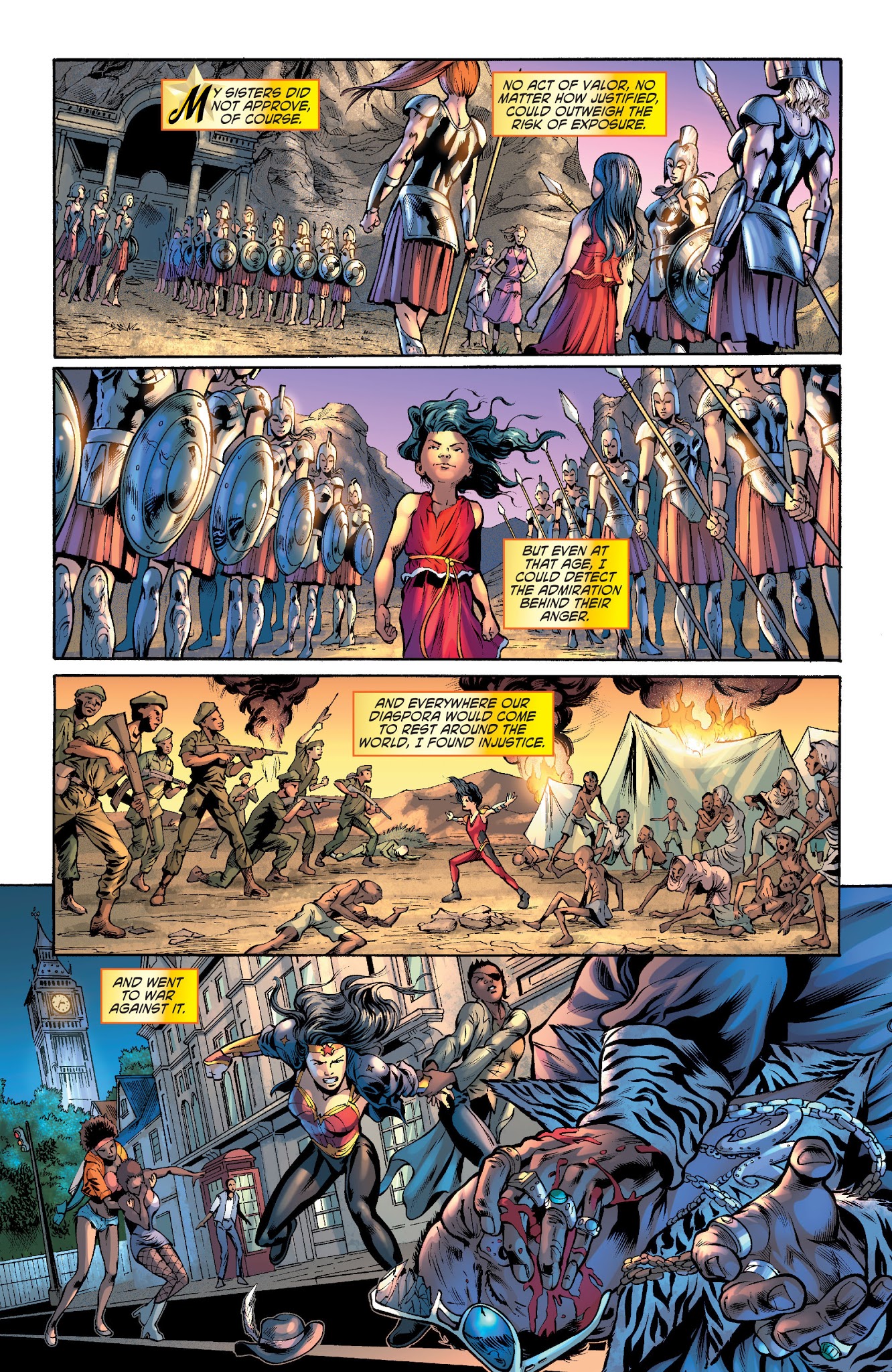 Read online Wonder Woman: Odyssey comic -  Issue # TPB 1 - 127