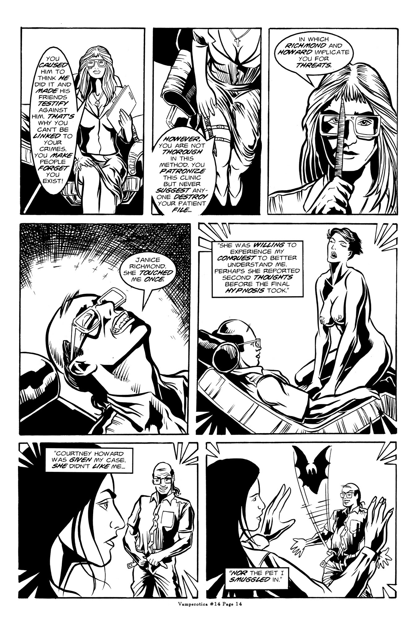 Read online Vamperotica comic -  Issue #14 - 16