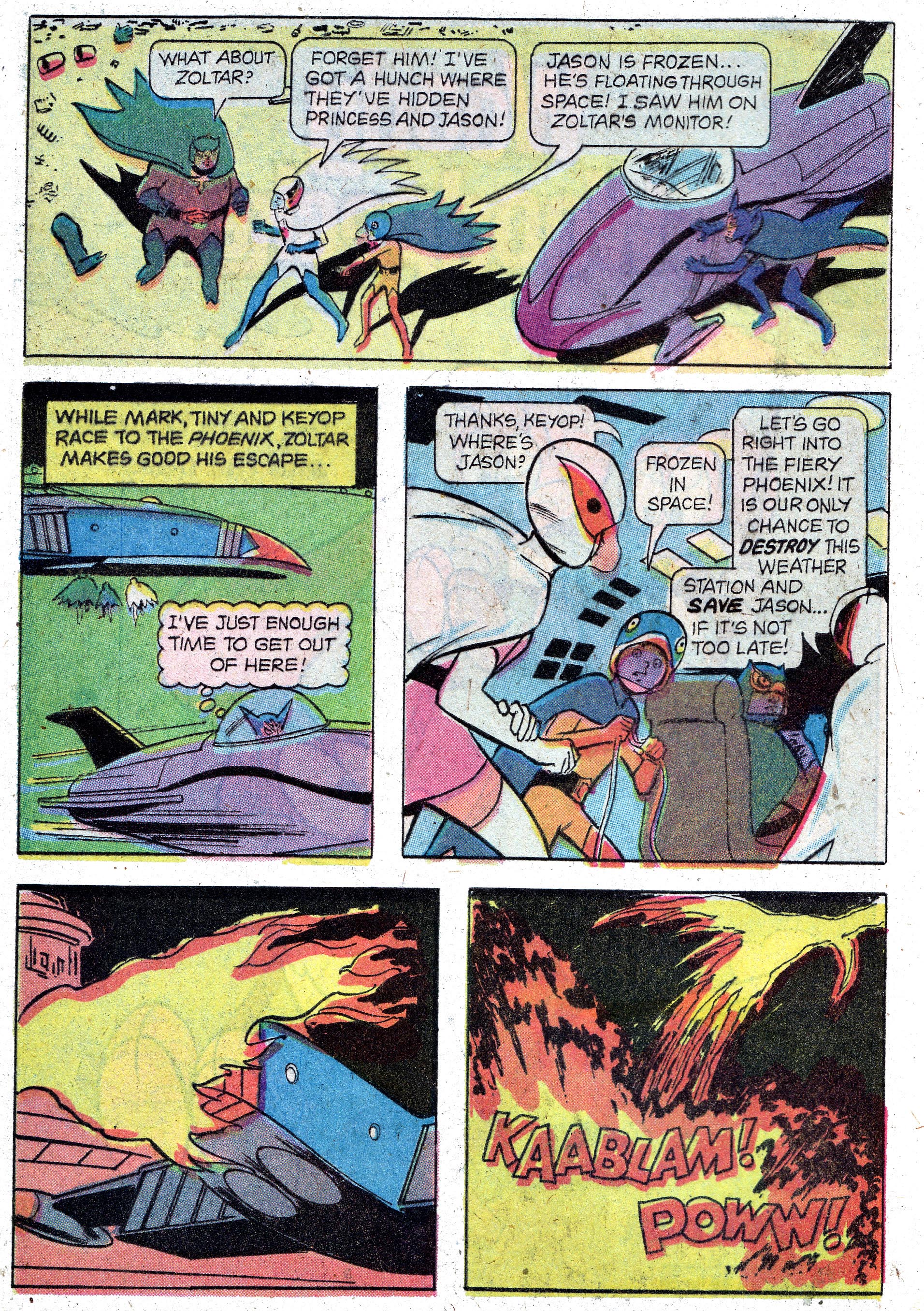 Read online Battle of the Planets (1979) comic -  Issue #9 - 22