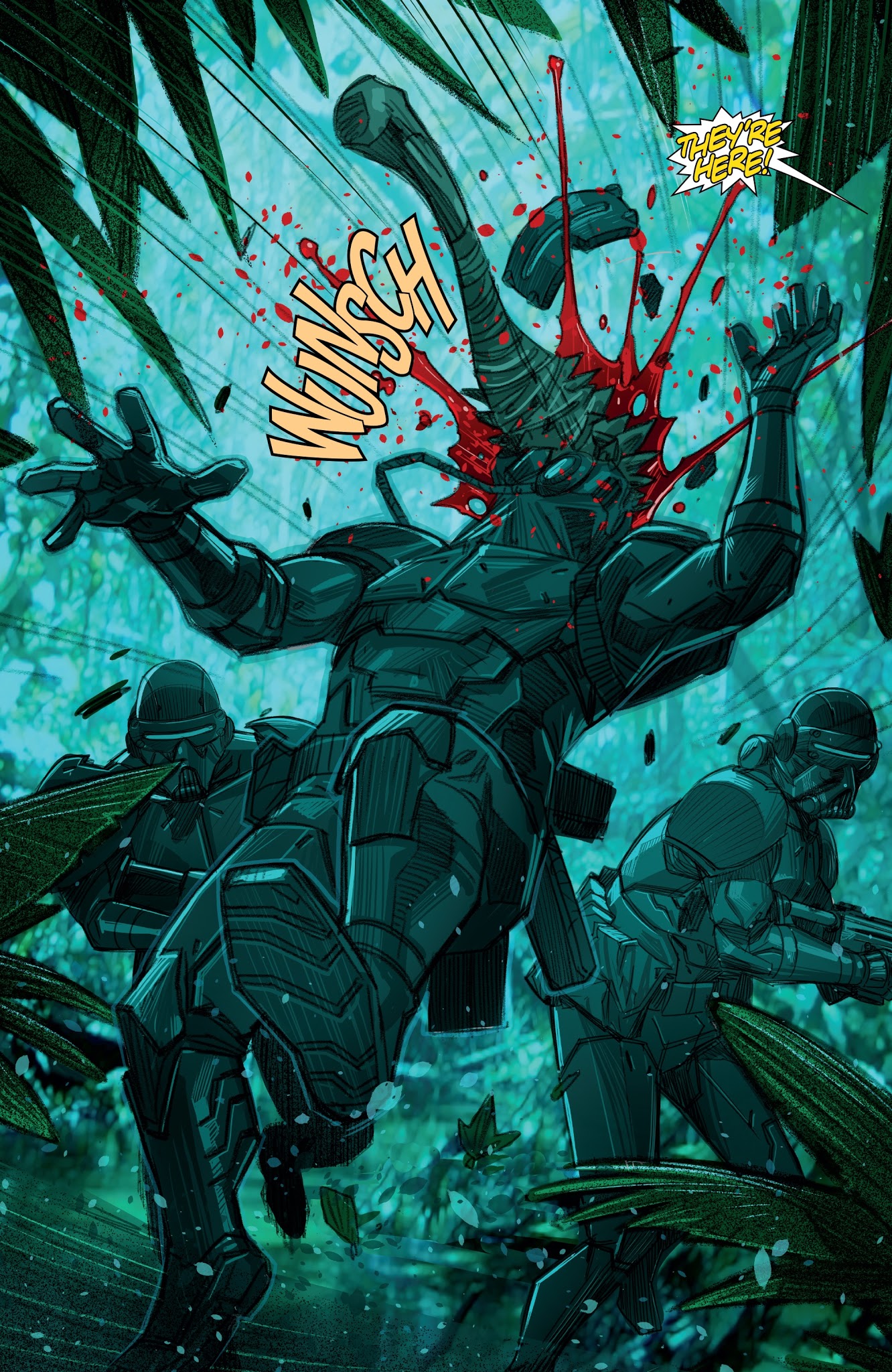 Read online Predator: Hunters comic -  Issue #4 - 7