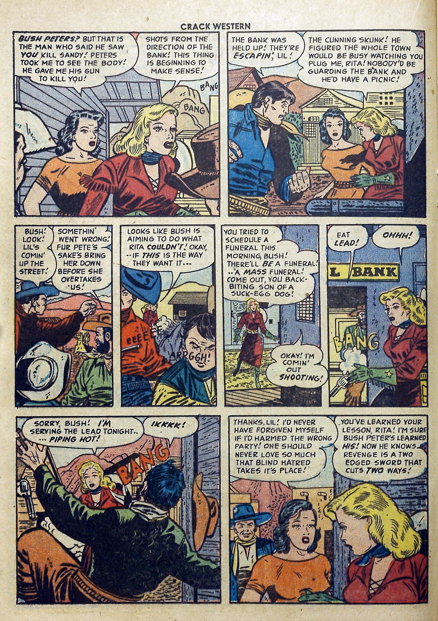 Read online Crack Western comic -  Issue #82 - 16