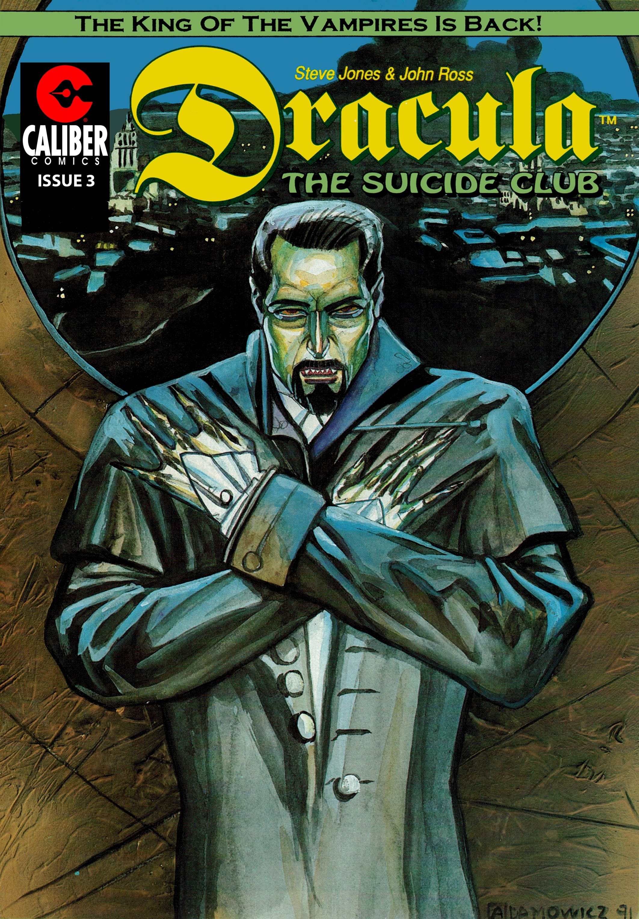 Read online Dracula: The Suicide Club comic -  Issue #3 - 1