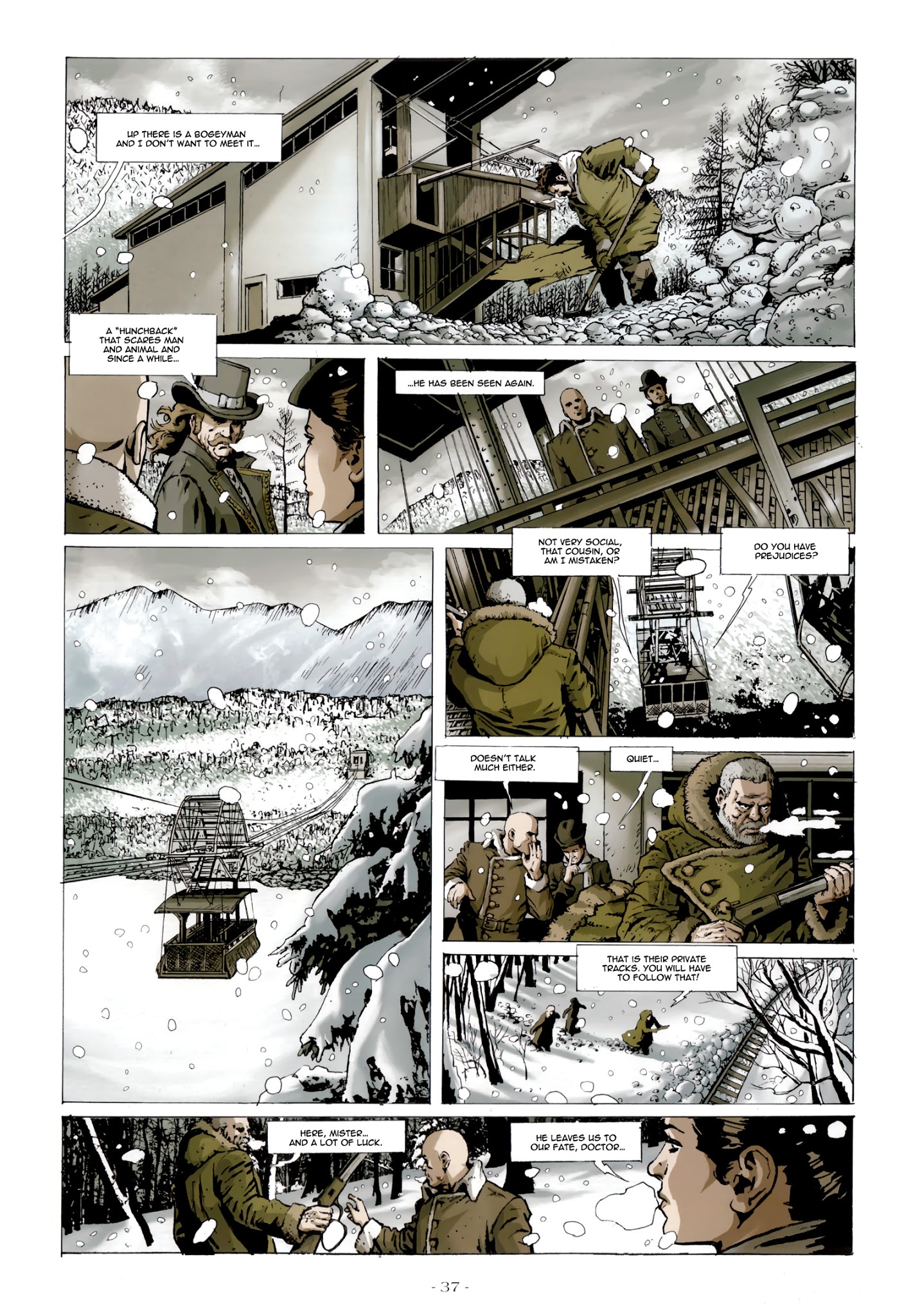 Read online Mister Hyde contre Frankenstein comic -  Issue #1 - 38