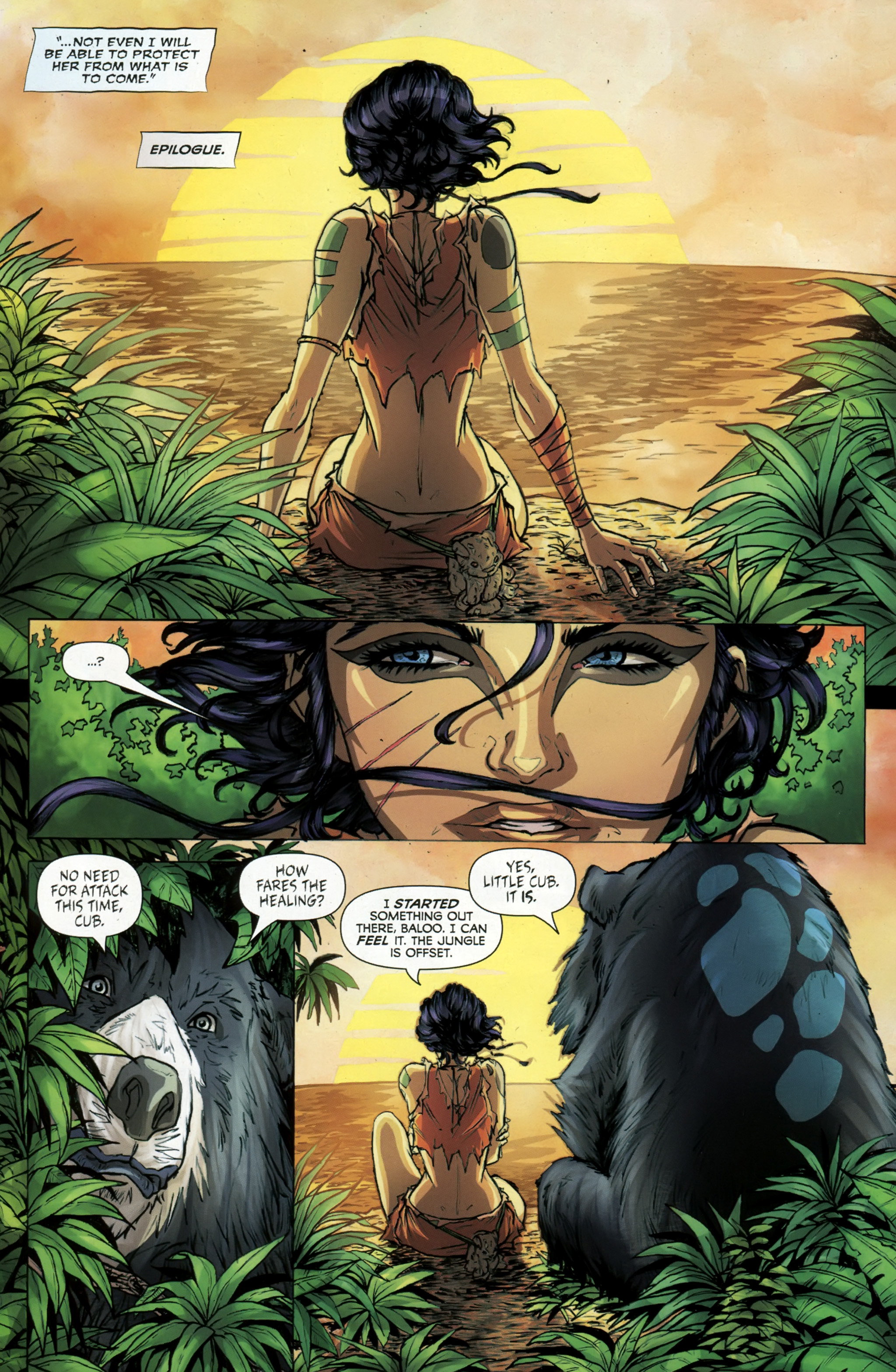 Read online Grimm Fairy Tales presents The Jungle Book comic -  Issue #5 - 21
