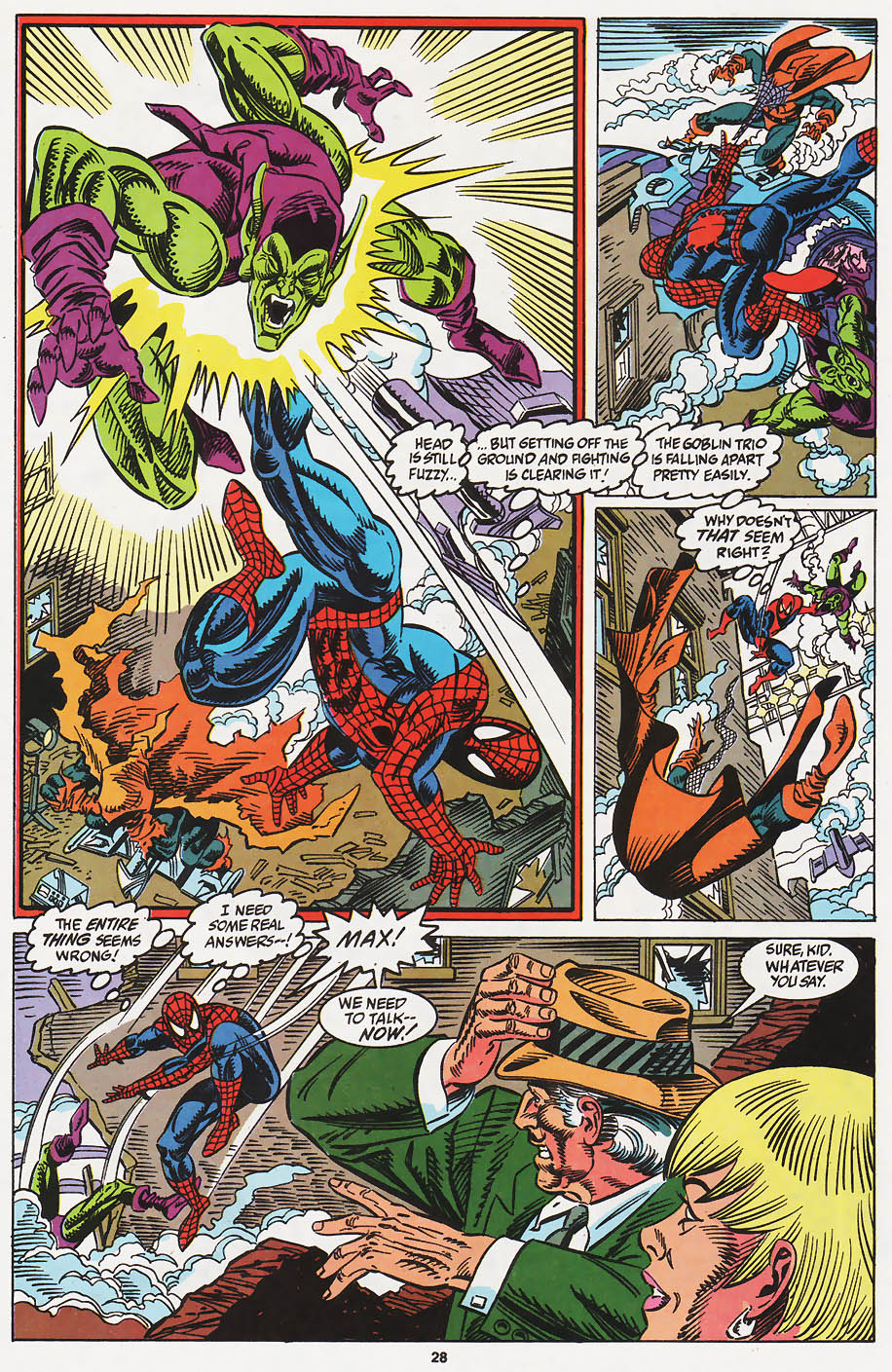 Read online Web of Spider-Man (1985) comic -  Issue #90 - 23