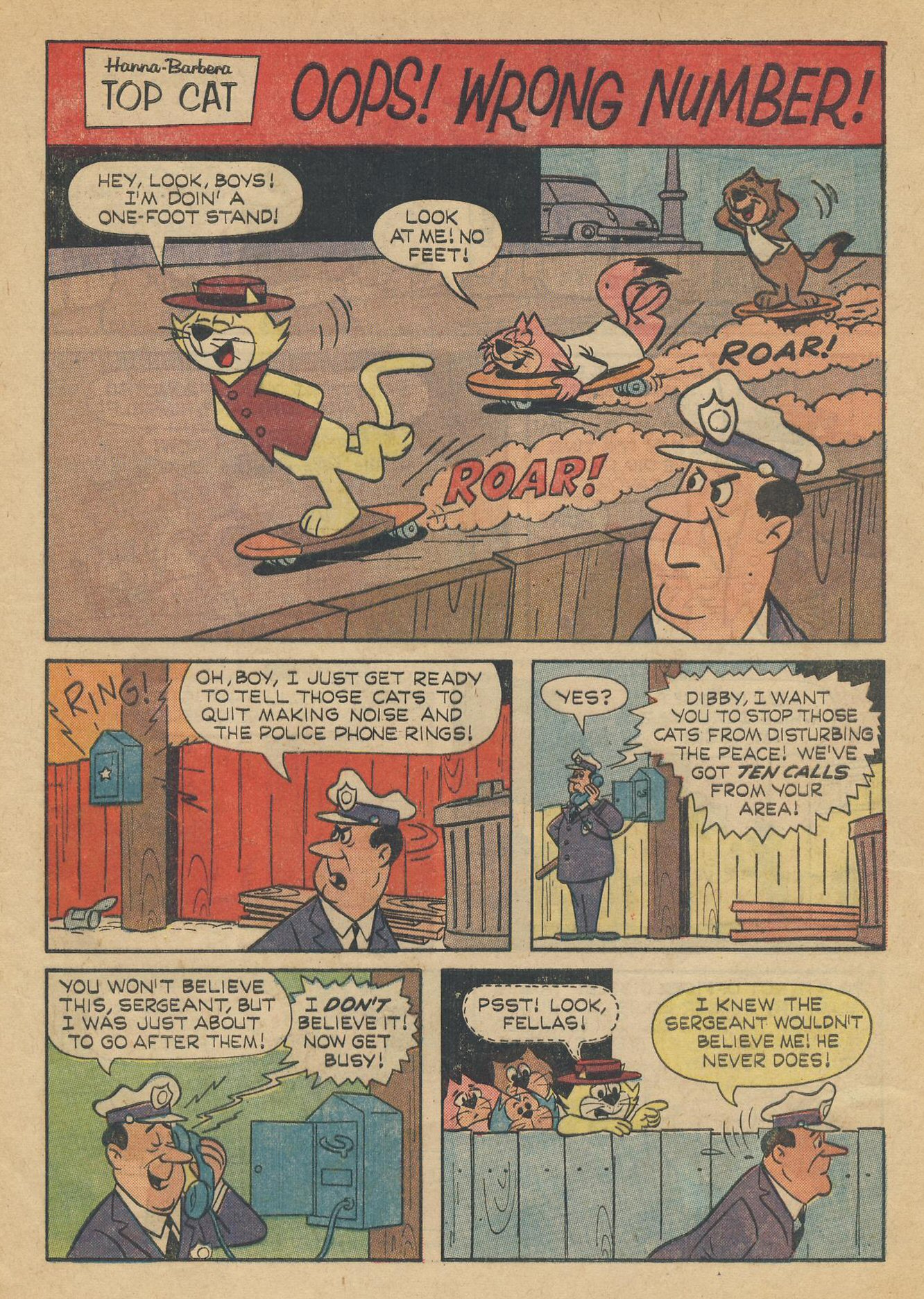 Read online Top Cat (1962) comic -  Issue #14 - 29