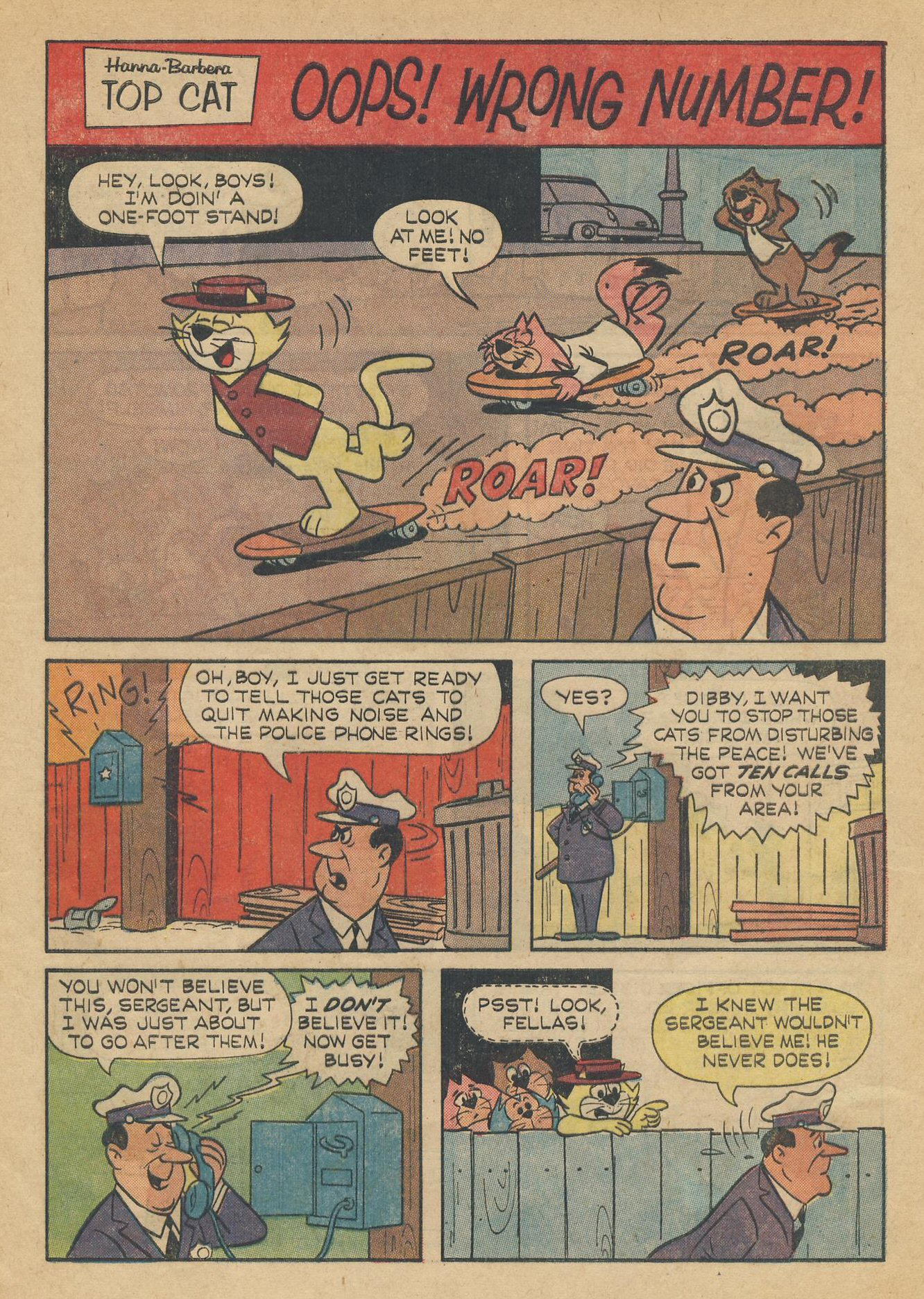 Read online Top Cat (1962) comic -  Issue #14 - 29