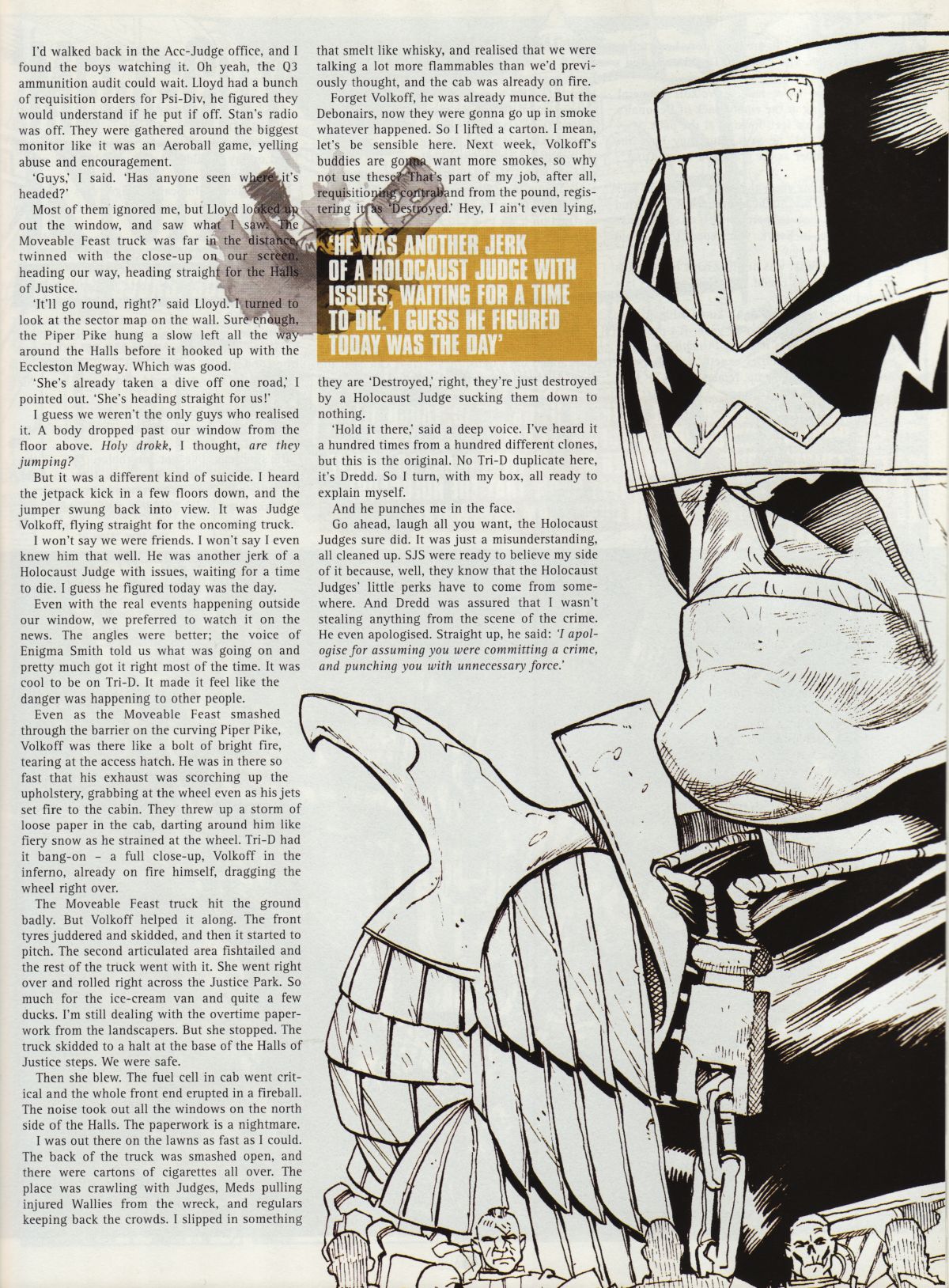 Read online Judge Dredd Megazine (Vol. 5) comic -  Issue #226 - 45