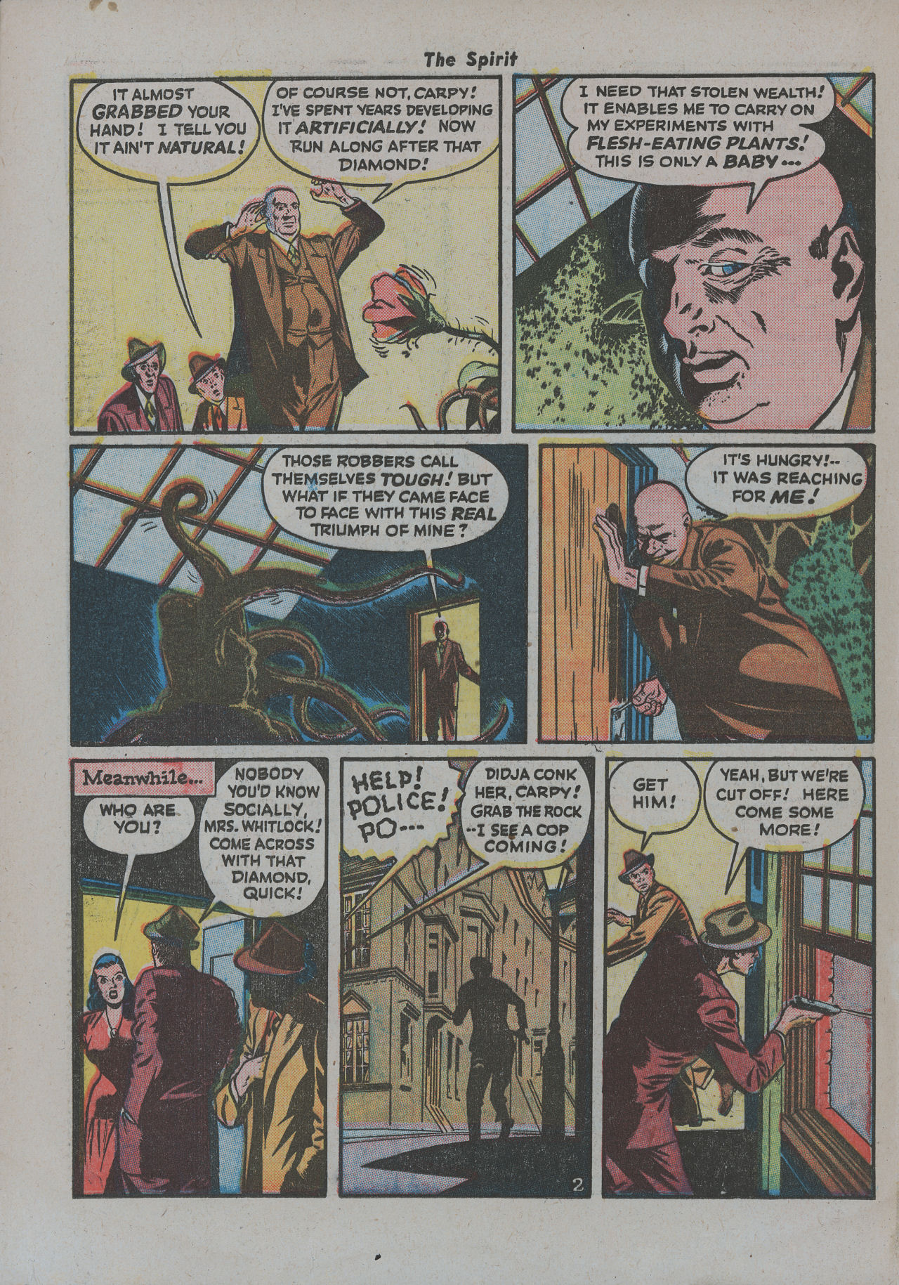 Read online The Spirit (1944) comic -  Issue #12 - 28