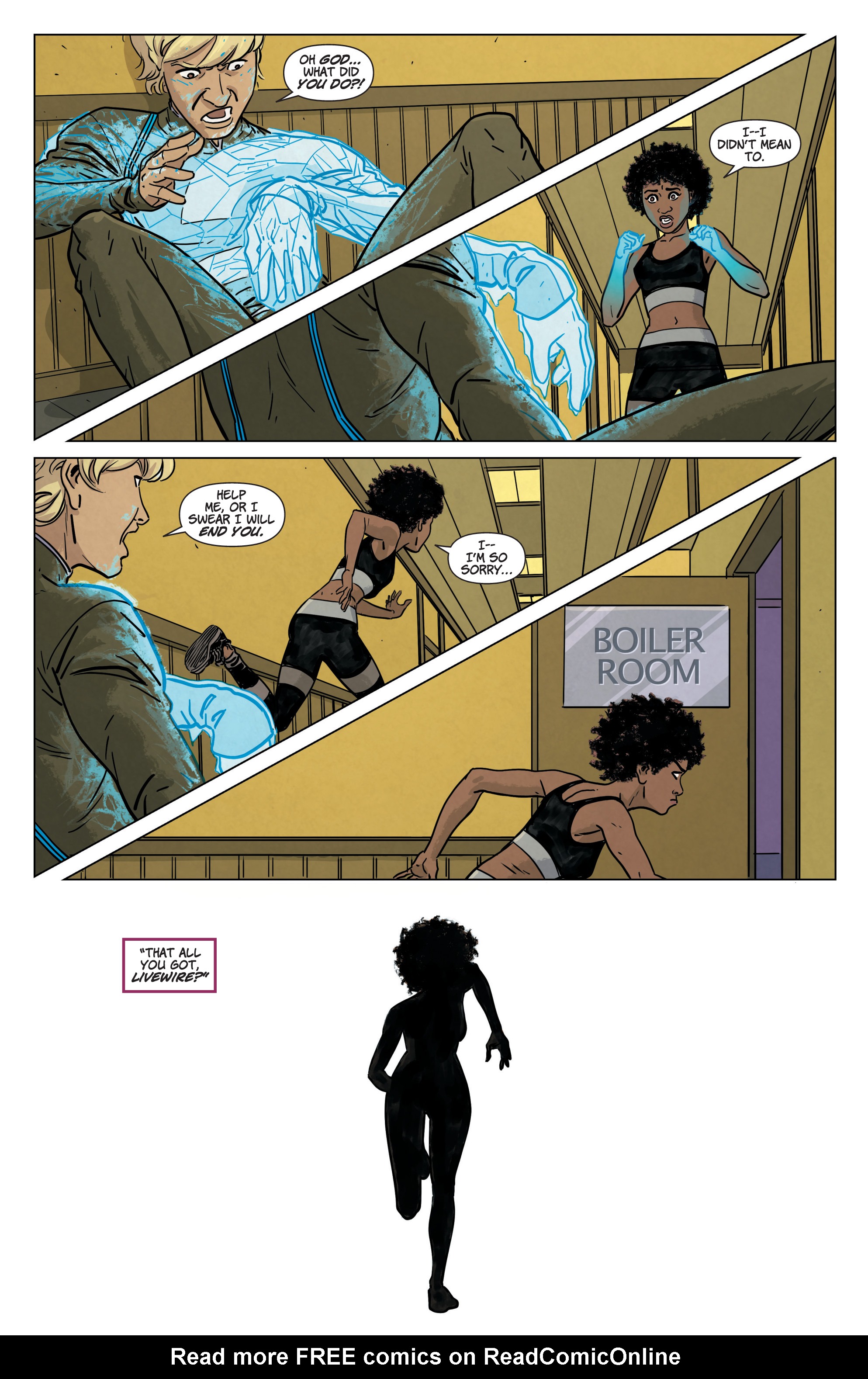 Read online Livewire comic -  Issue #8 - 10