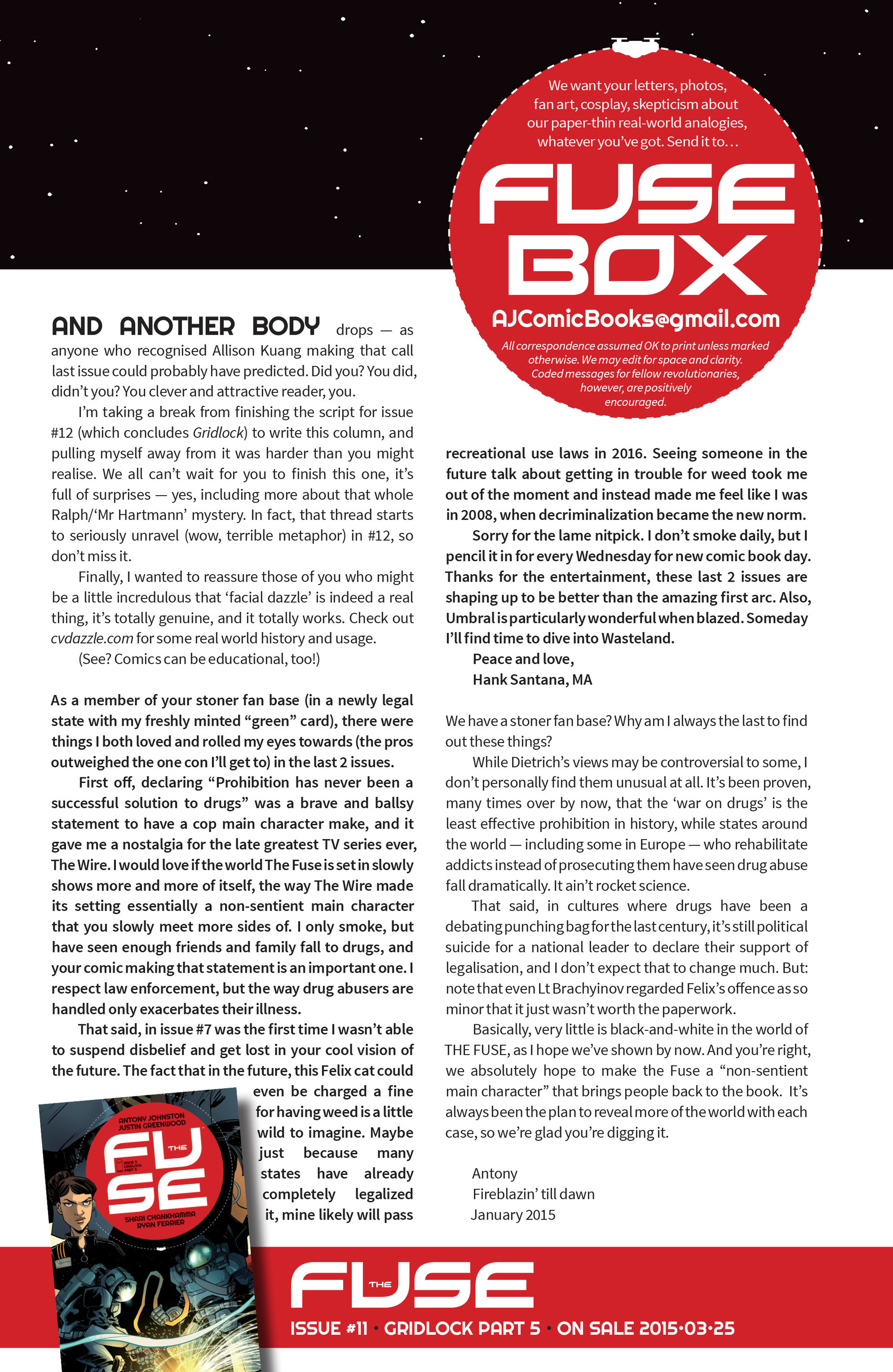 Read online The Fuse comic -  Issue #10 - 25