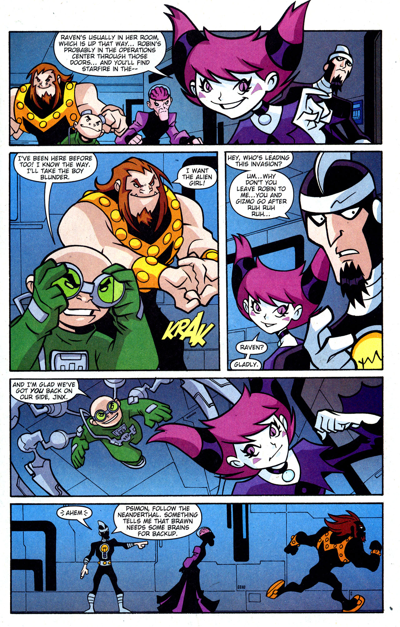 Read online Teen Titans Go! (2003) comic -  Issue #43 - 16