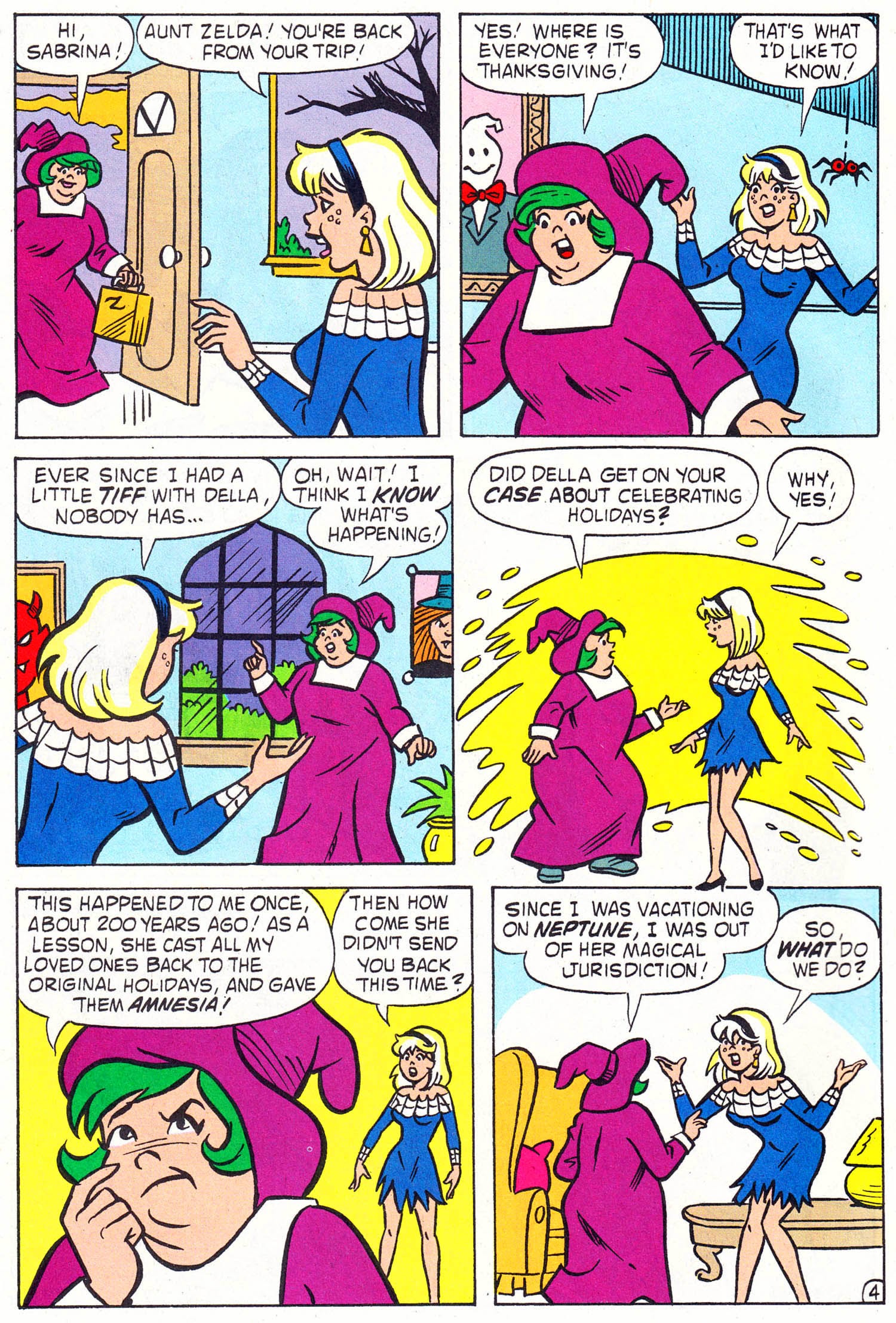 Read online Sabrina's Holiday Spectacular comic -  Issue #2 - 6