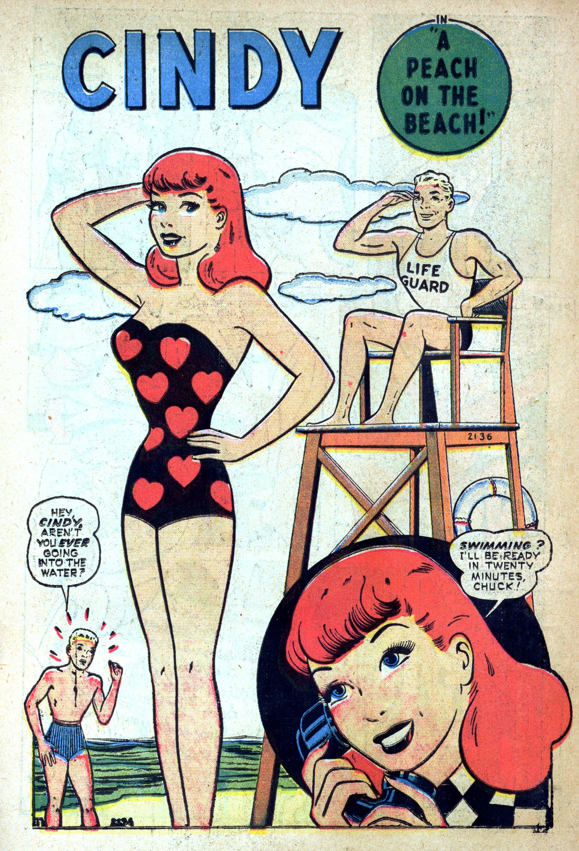 Read online Mitzi's Boy Friend comic -  Issue #3 - 18