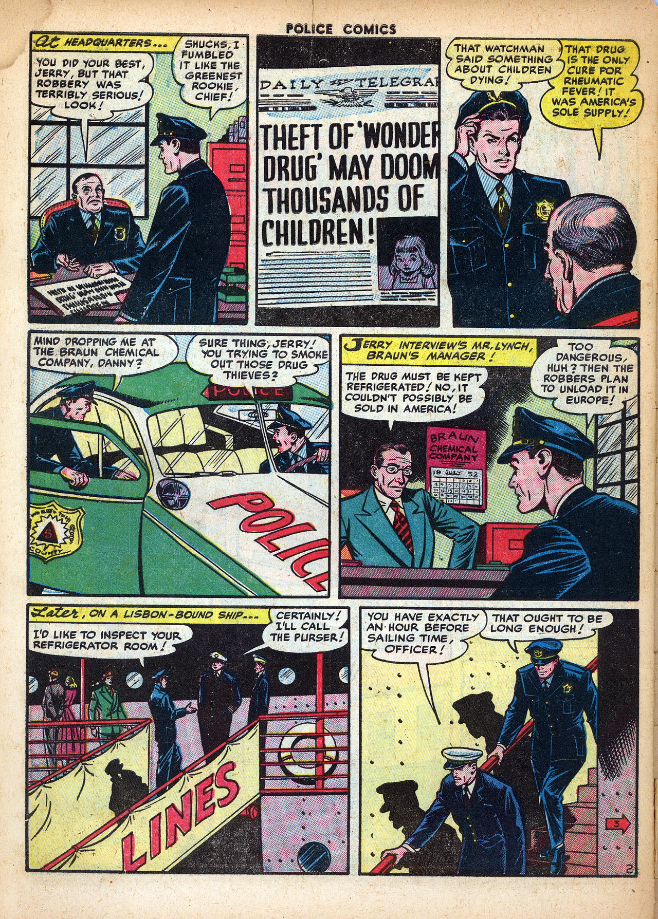 Read online Police Comics comic -  Issue #117 - 30