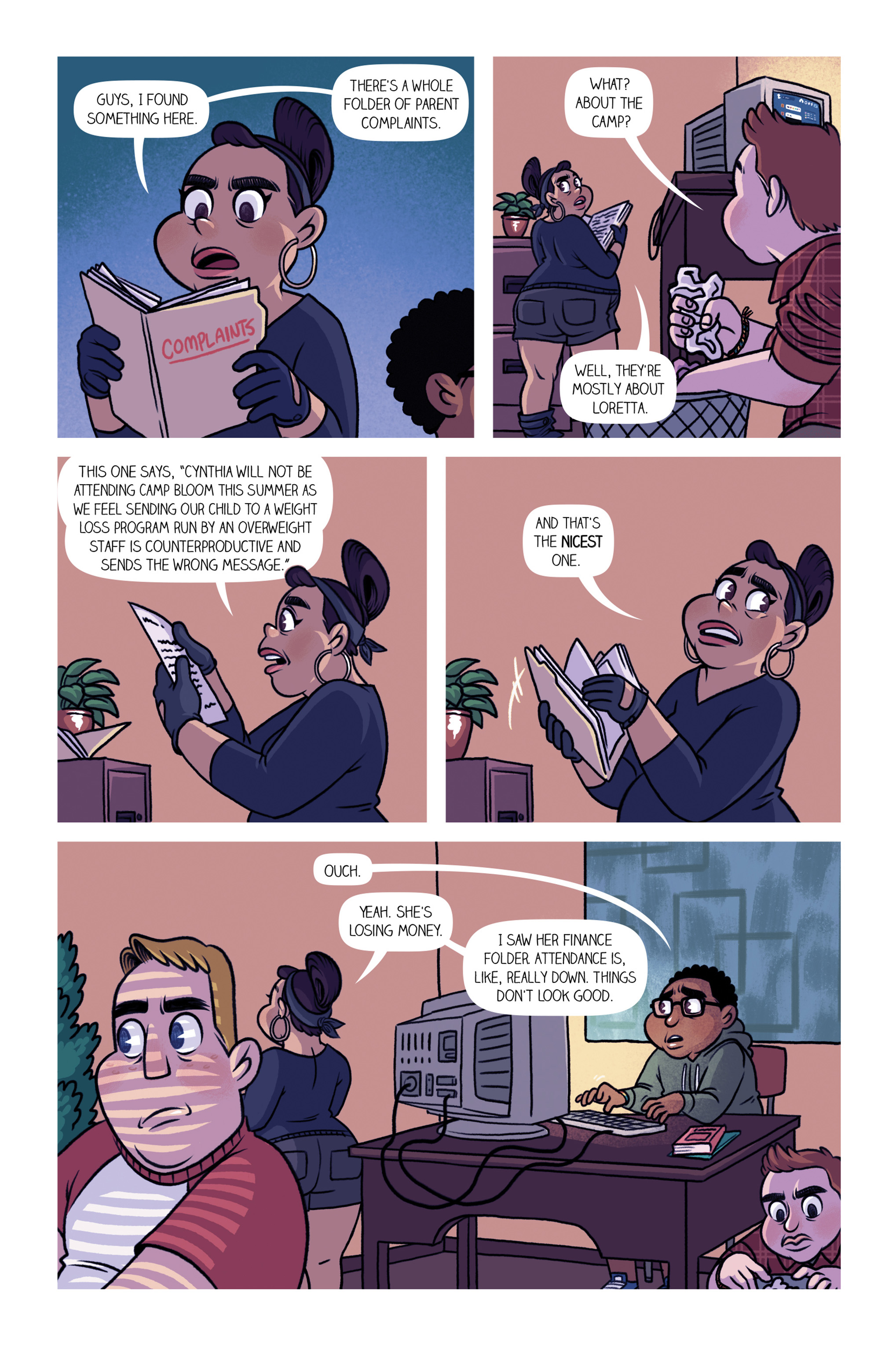 Read online Dead Weight: Murder At Camp Bloom comic -  Issue # TPB (Part 1) - 87