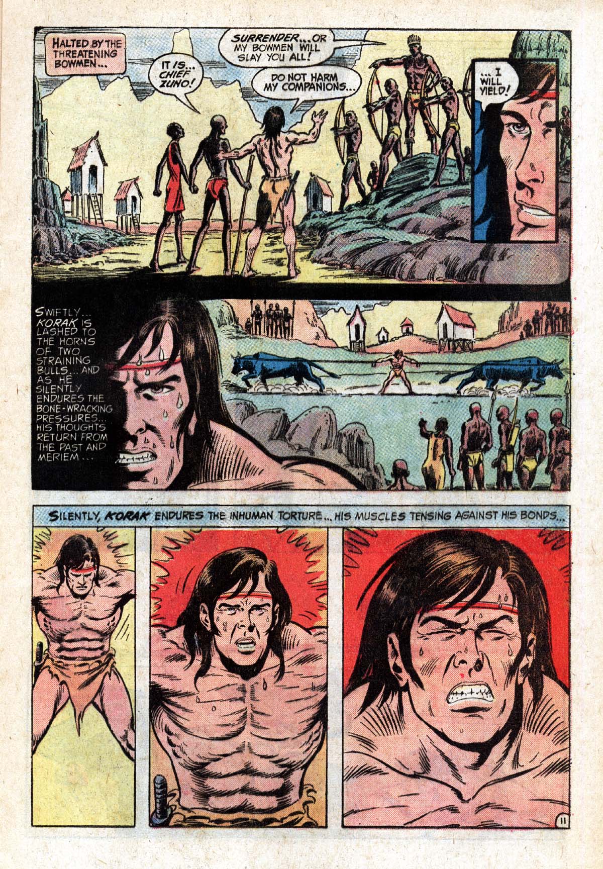 Read online Korak, Son of Tarzan (1972) comic -  Issue #53 - 11