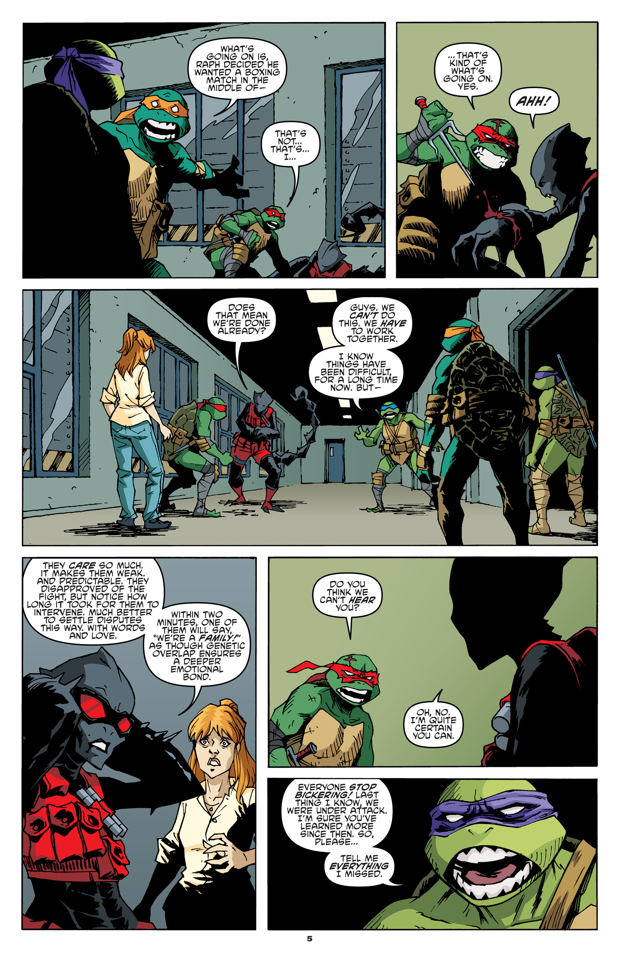Read online Teenage Mutant Ninja Turtles Universe comic -  Issue #3 - 7