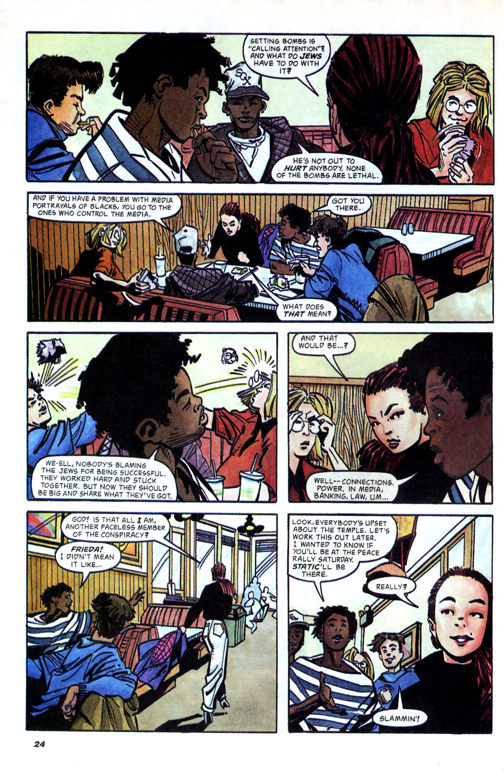 Read online Static comic -  Issue #5 - 18