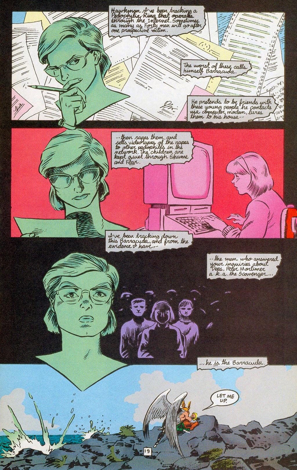 Hawkman (1993) Issue #15 #18 - English 20