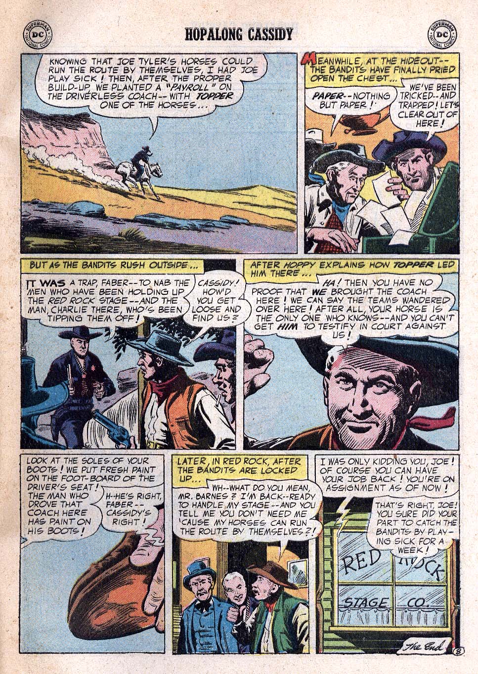 Read online Hopalong Cassidy comic -  Issue #109 - 32