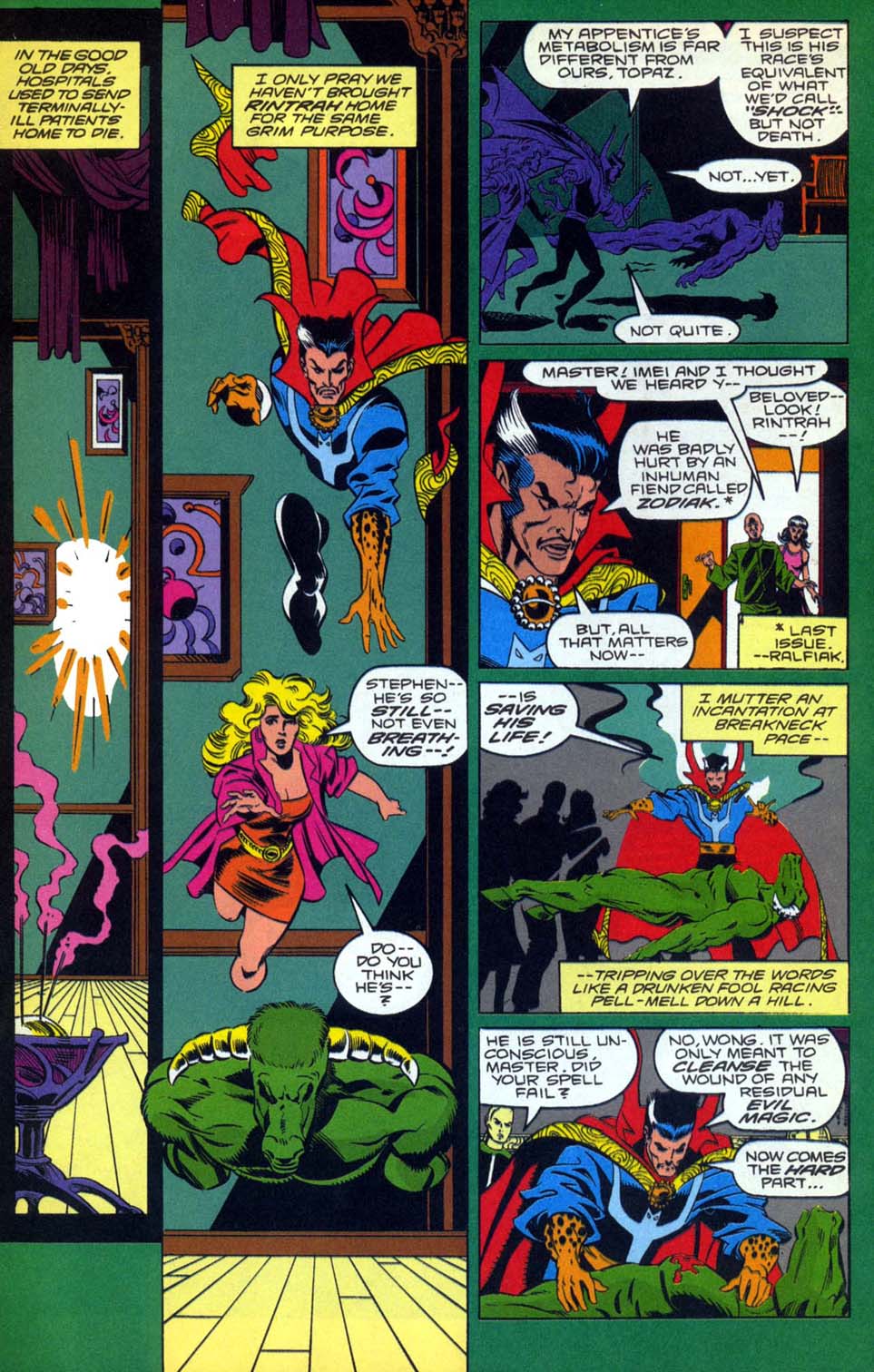 Read online Doctor Strange: Sorcerer Supreme comic -  Issue #29 - 8