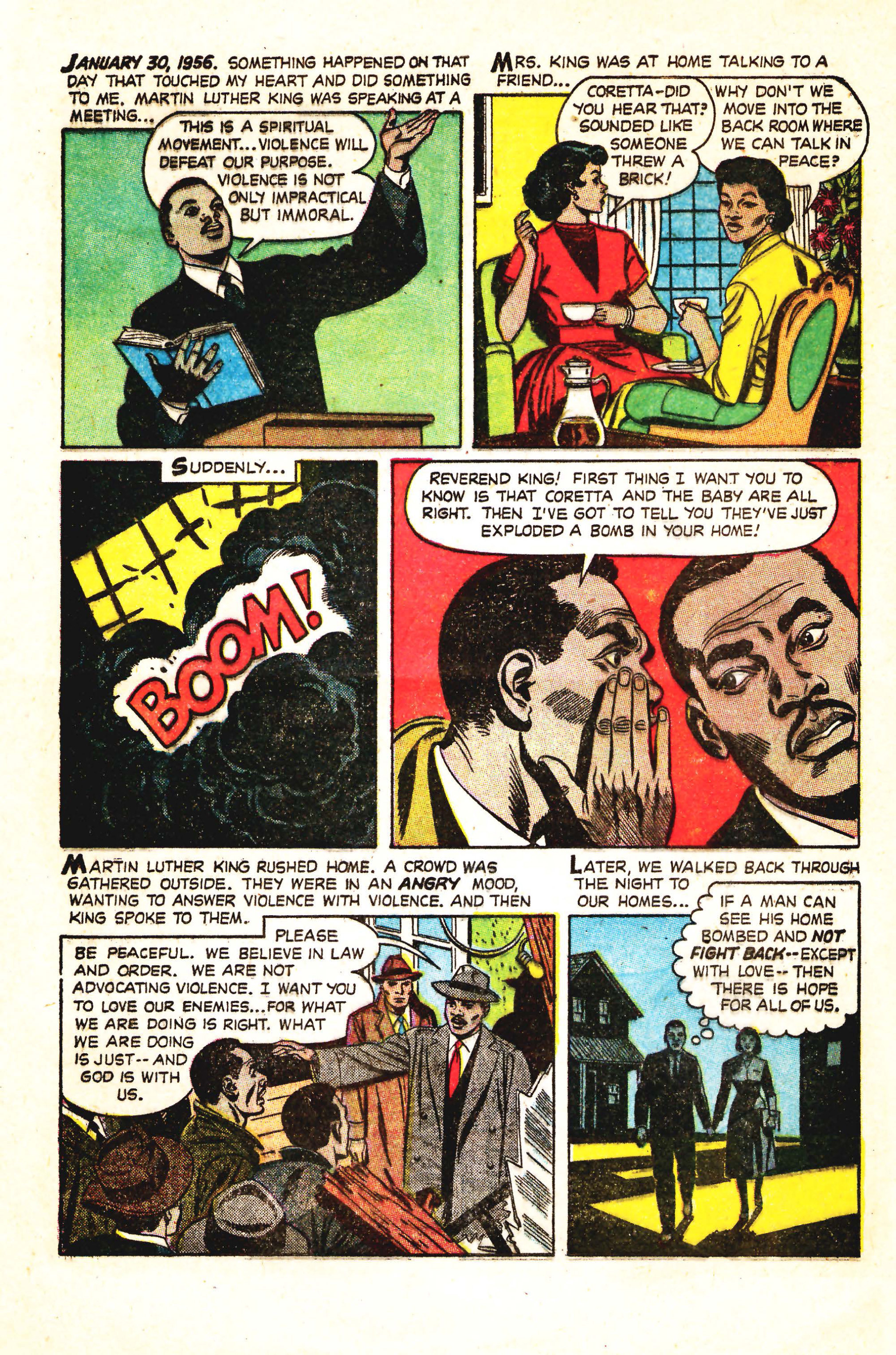 Read online Martin Luther King and the Montgomery Story comic -  Issue # Full - 7